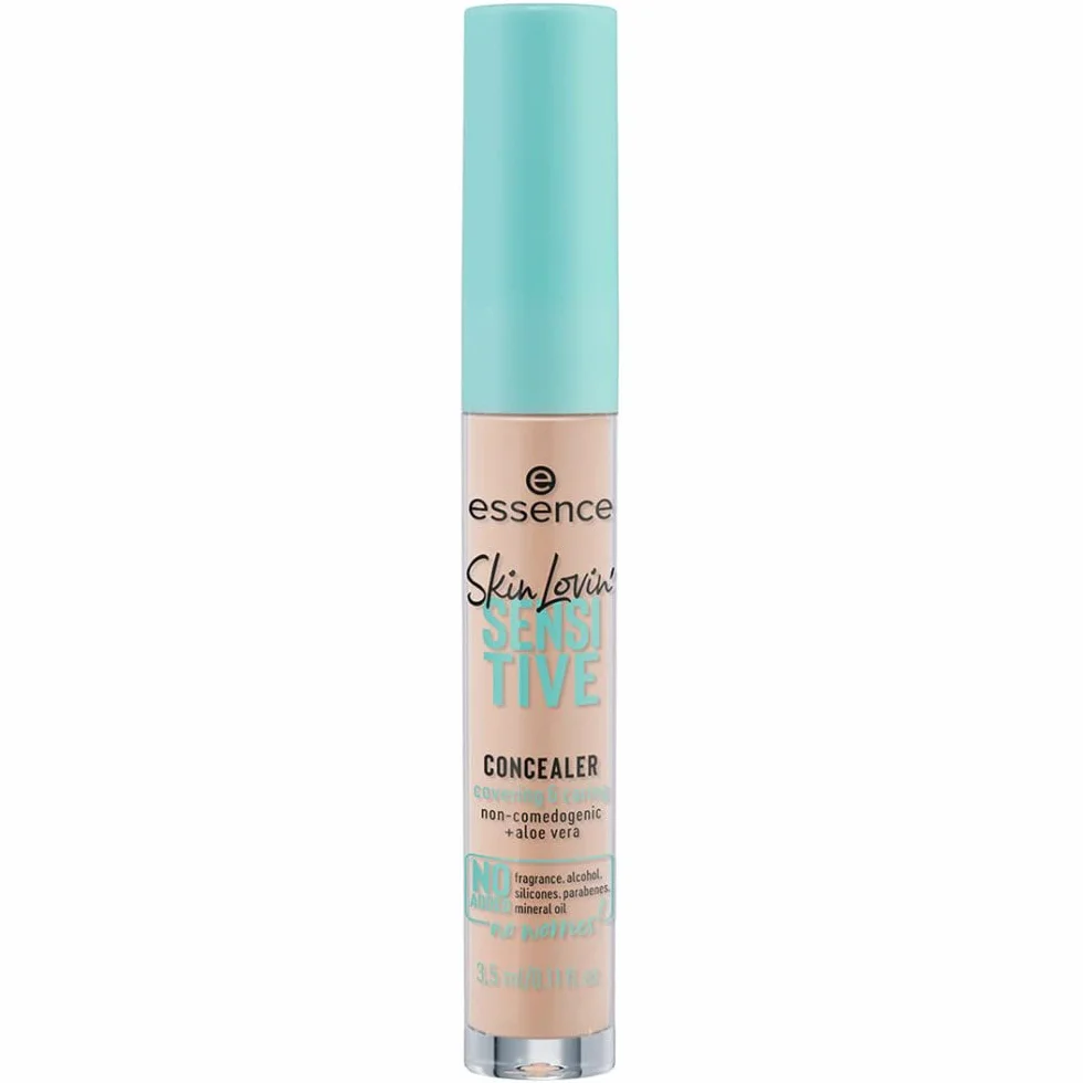 essence Korektor skin lovin' SENSITIVE, nawilżanie, łagodzenie, do wrażliwych oczu / skóry, naturalny (3.5ml)