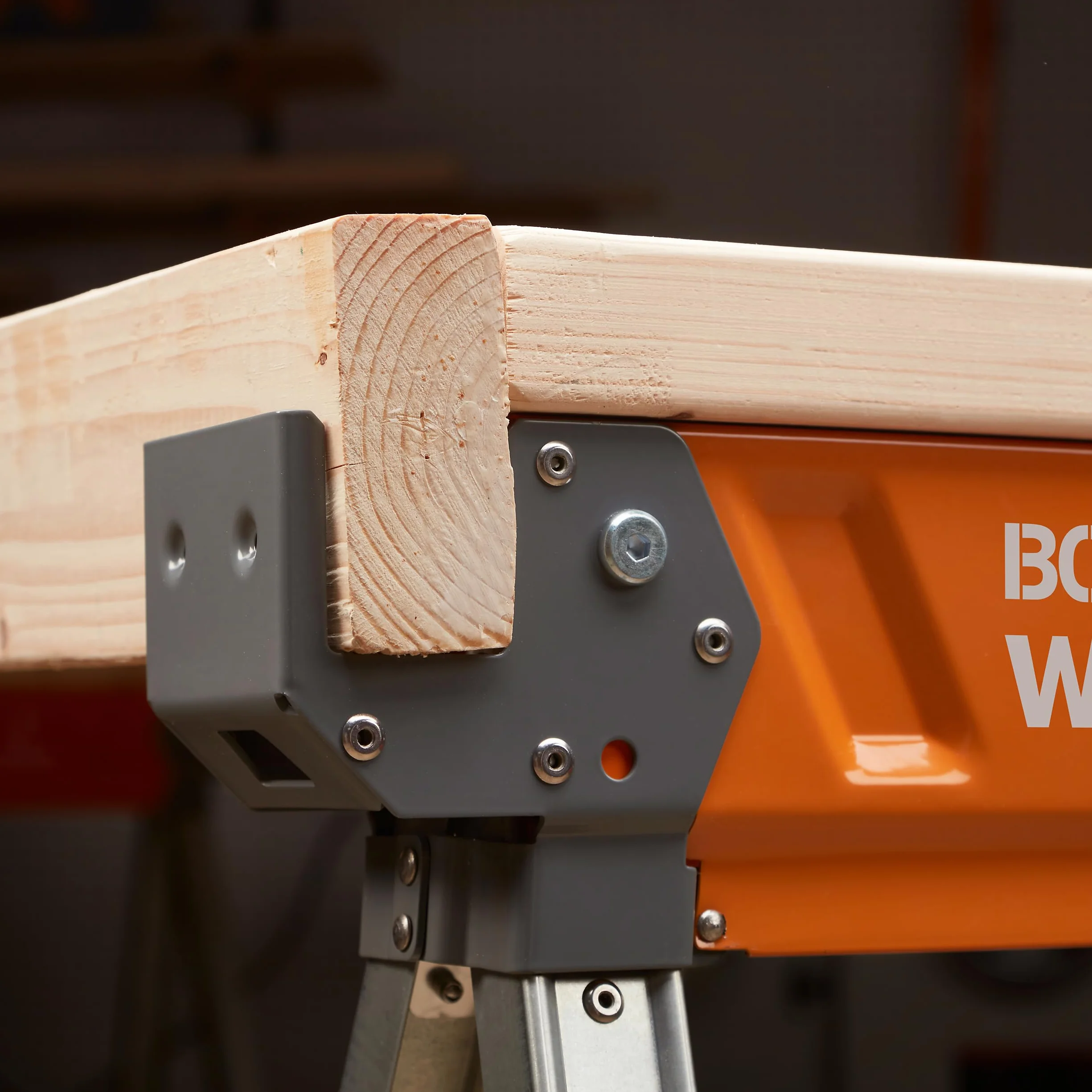 BORA PM-3350T 2-pak składanych ciężkich nóg metalowa piła koń z uchwytem 2 x 4