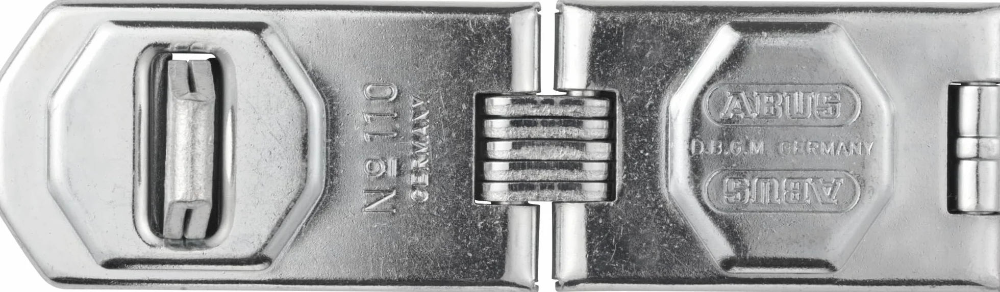 ABUS Zakładka przegubowa 110/155 do kłódek poziom bezpieczeństwa 8 srebrny