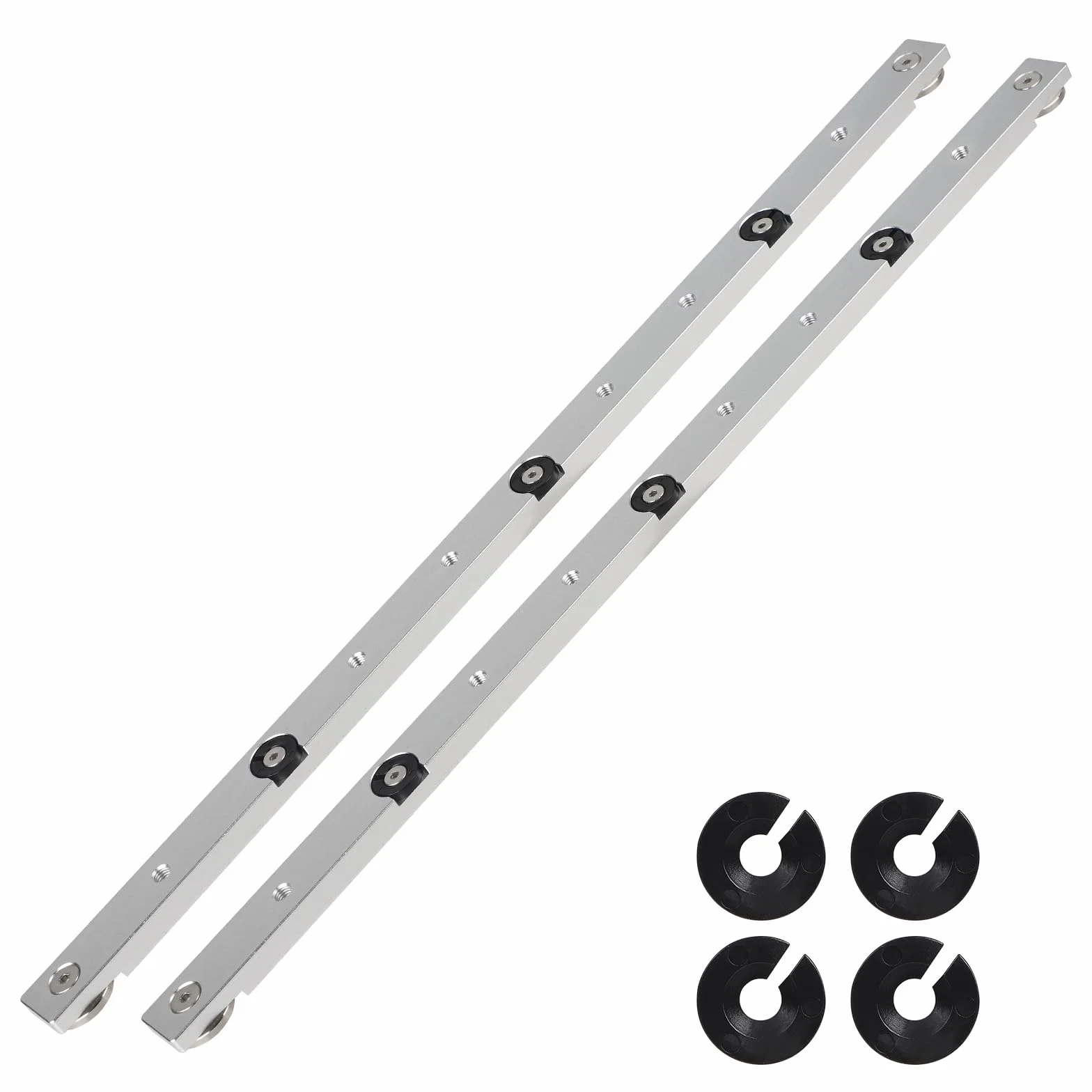 EFUTURETIME pręt T-Slot ze stopu aluminium 9,5 x 19 x 450 mm do piły stołowej