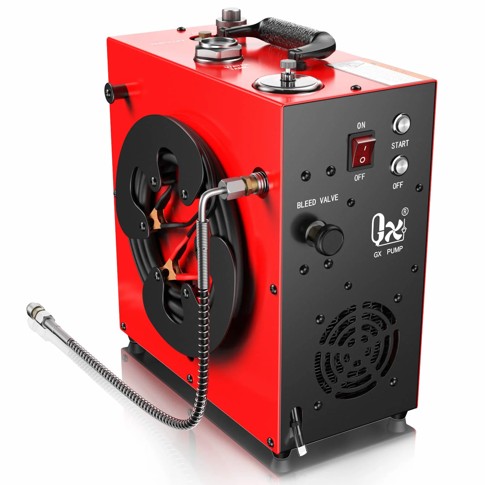 GX PUMP CS4 Przenośna sprężarka powietrza PCP 350 W 5800 Psi 40 Mpa chłodzenie wodą