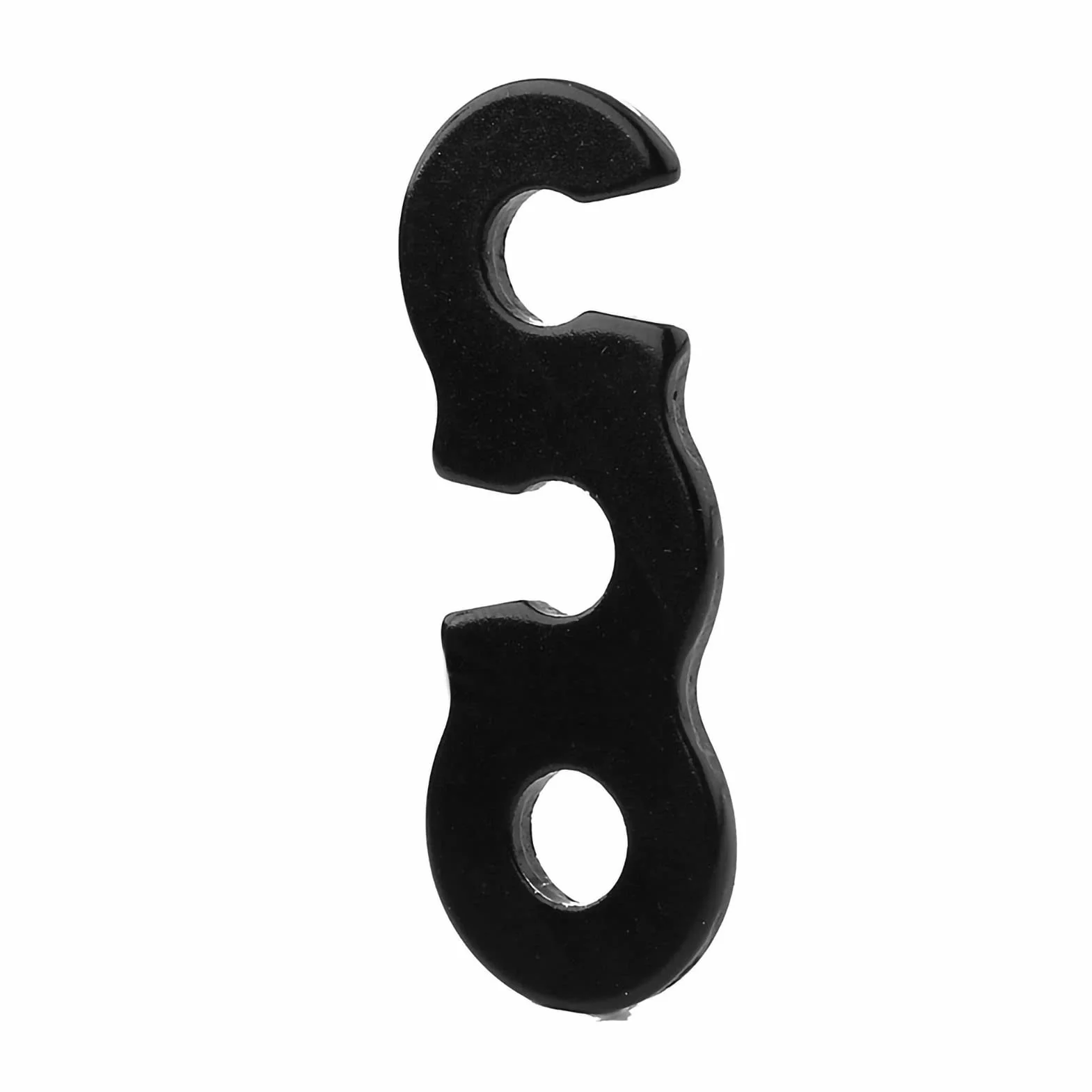 Tent Wind Rope Buckle Guyline,10pcs Wind Rope Buckles Aluminum Alloy Guyline Wind Rope Cord Adjusters replacement for Cam Hiking(L-Black)