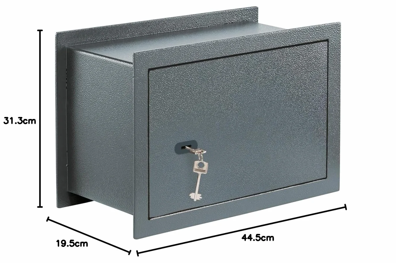 Burg-Wächter Pure-Safe PSW 130 K sejf ścienny 16,5 l antracytowy