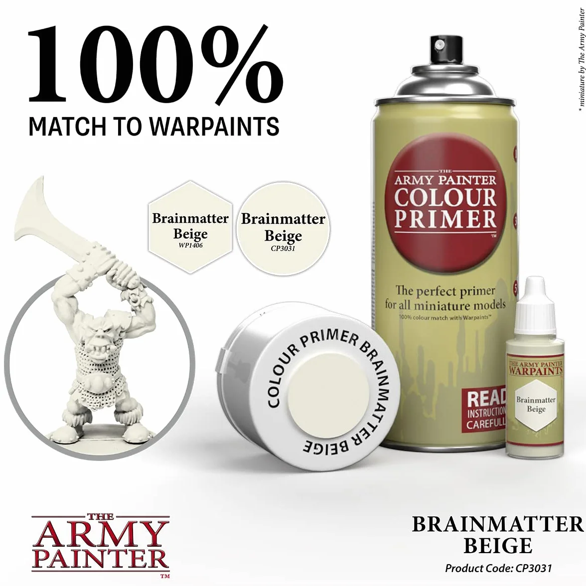 The Army Painter Color Primer Brainmatter Beige 400 ml akrylowy podkład w sprayu
