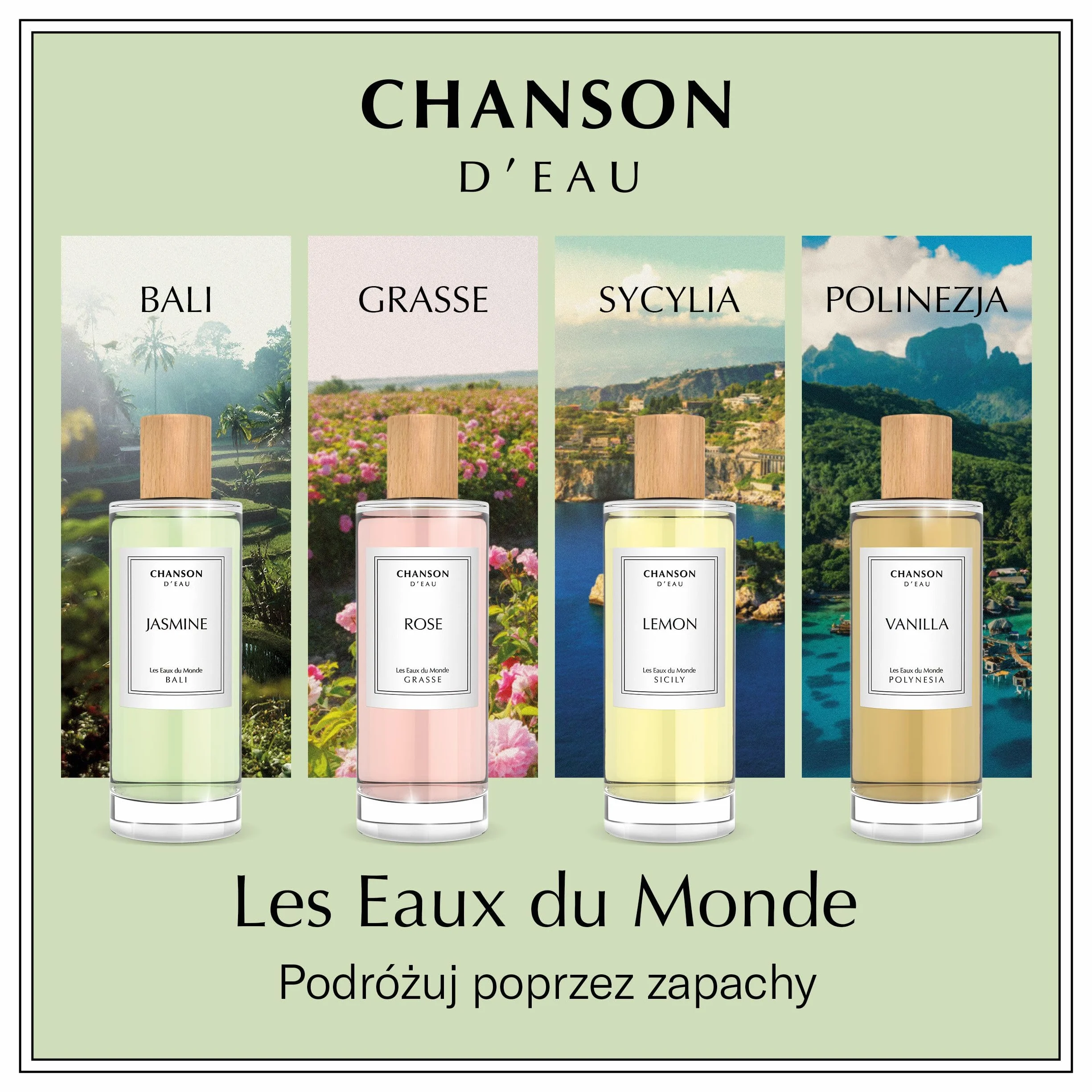 Chanson d’Eau Vanilla woda toaletowa dla kobiet o słodkim waniliowym zapachu, 100 ml