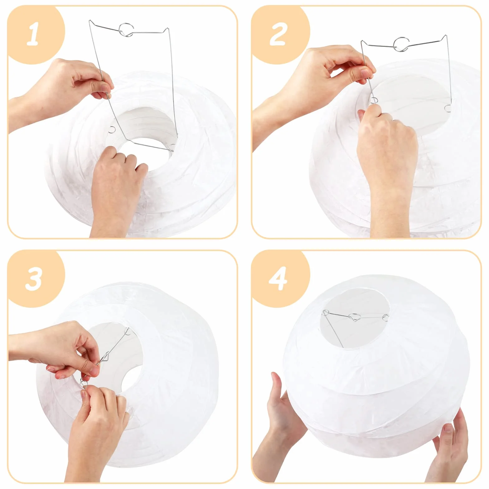 żebrowany papierowy lampion, okrągły lampion, 30 cm / 12", dekoracja na przyjęcie, do ogrodu, na wesele, urodziny i inne okazje