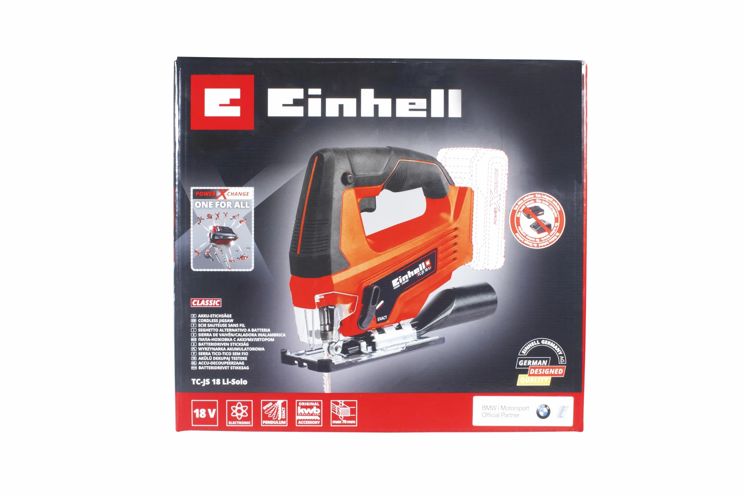 Einhell TC-JS 18 Li Power X-Change Wyrzynarka akumulatorowa 18 V Li-ion 20 mm