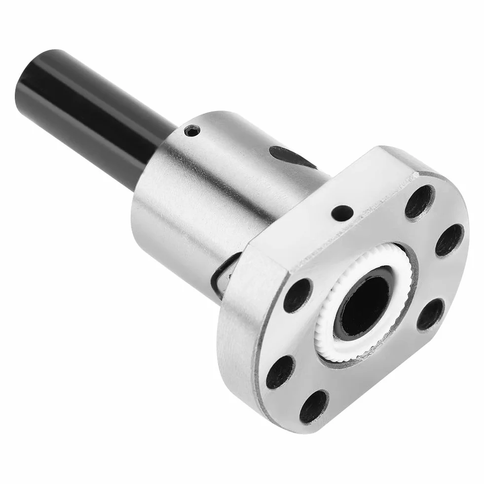 Śruba kulowa z kołnierzem ze stali łożyskowej 16 mm z nakrętką kulkową RM1605 SFU1605