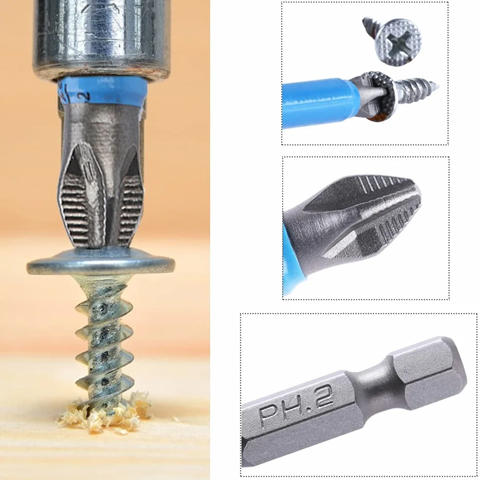 PH2 magnetyczny śrubokręt krzyżakowy zestaw bitów 90 mm