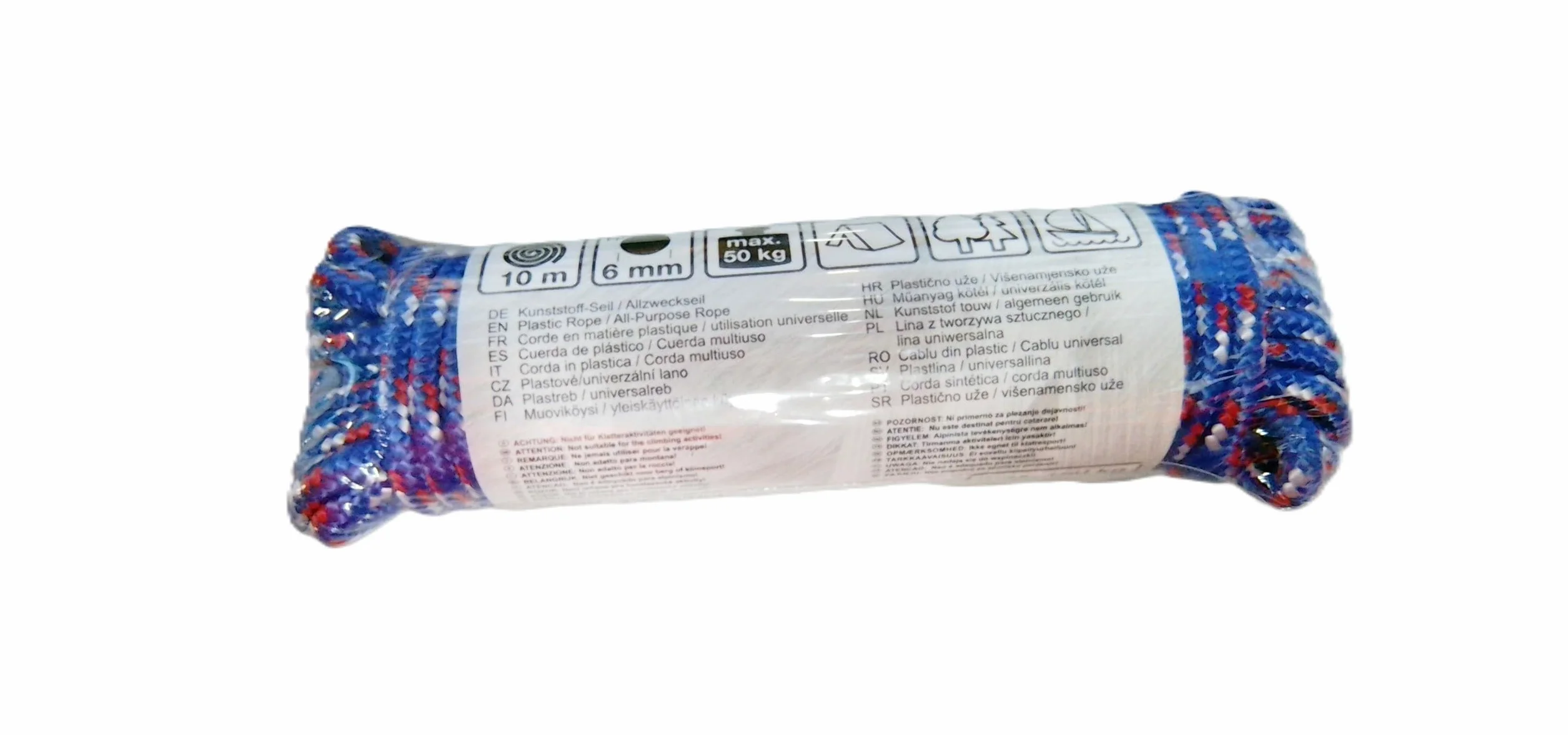 BGS Lina z tworzywa sztucznego 6 mm x 10 m uniwersalna