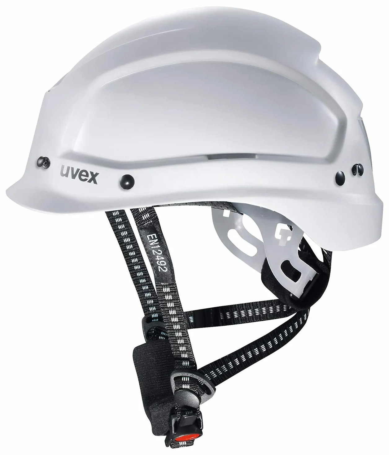 Uvex Pheos Alpine Kask ochronny - Wentylowany kask roboczy na plac budowy - Przemysłowy kask ochronny - o uniwersalnym rozmiarze - Biały