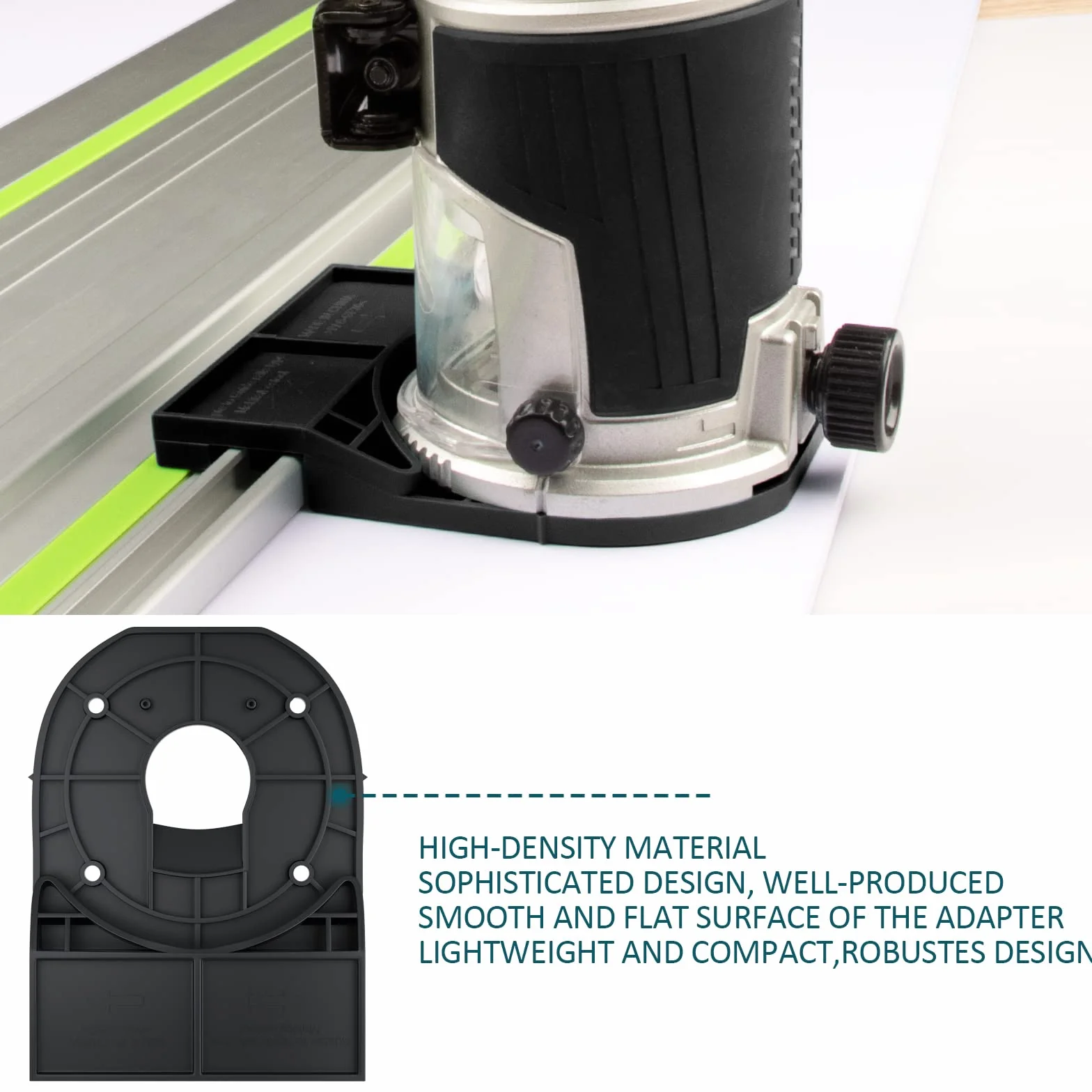 Router adapter do Makita 18 V RT0701C XTR01Z DRT50 RT0700C kompatybilny z prowadnicą krawędziową