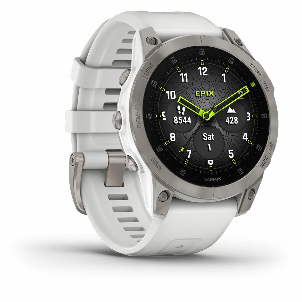 Garmin EPIX (Gen 2) Śnieżka/Tytan Biały Tytan