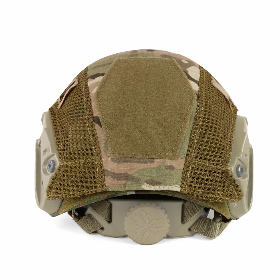 Pokrowiec na kask kamuflażowy do taktycznej wojskowej walki MH/PJ/BJ typ szybki kask airsoft paintball myśliwski sprzęt strzelecki