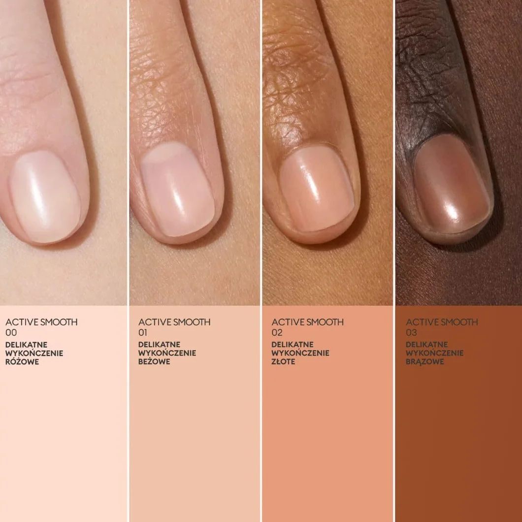 Manucurist Active Smooth 00 Nail Concealer Polish & Care - 2 w 1 Nude Nail Polish: Wzmocnienie i wzrost paznokci - Korektor do paznokci - Wypełniacz do paznokci - Naturalny lakier do paznokci
