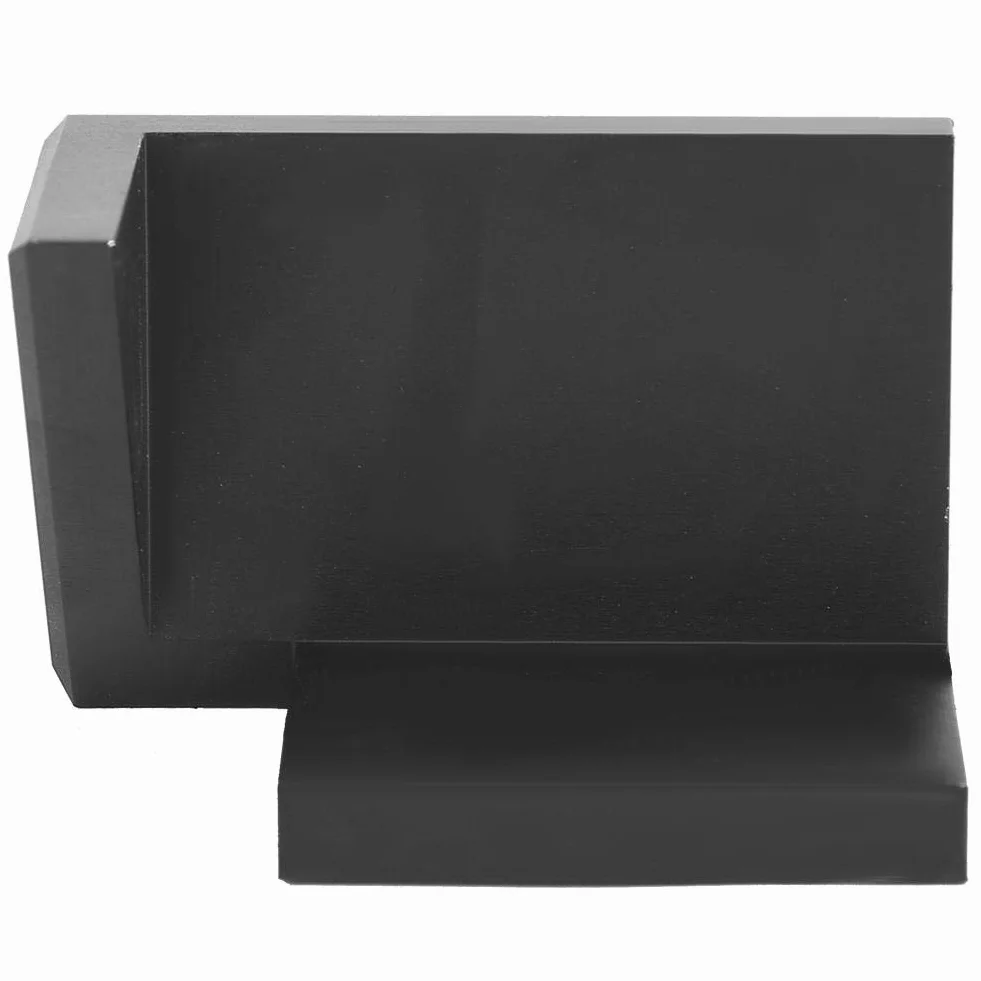 Zeichnungs-Reißnadel, schwarze Aluminiumlegierung 45-Grad-Winkel-Mittellinie für Holzbearbeitung