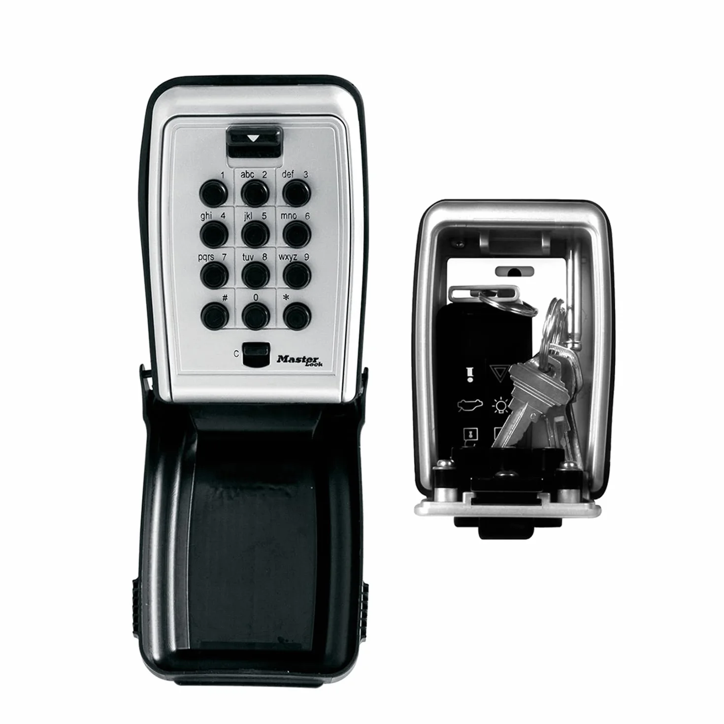 Master Lock Sejf na klucze rozmiar M uchwyt ścienny odporny na warunki atmosferyczne 5423EURD