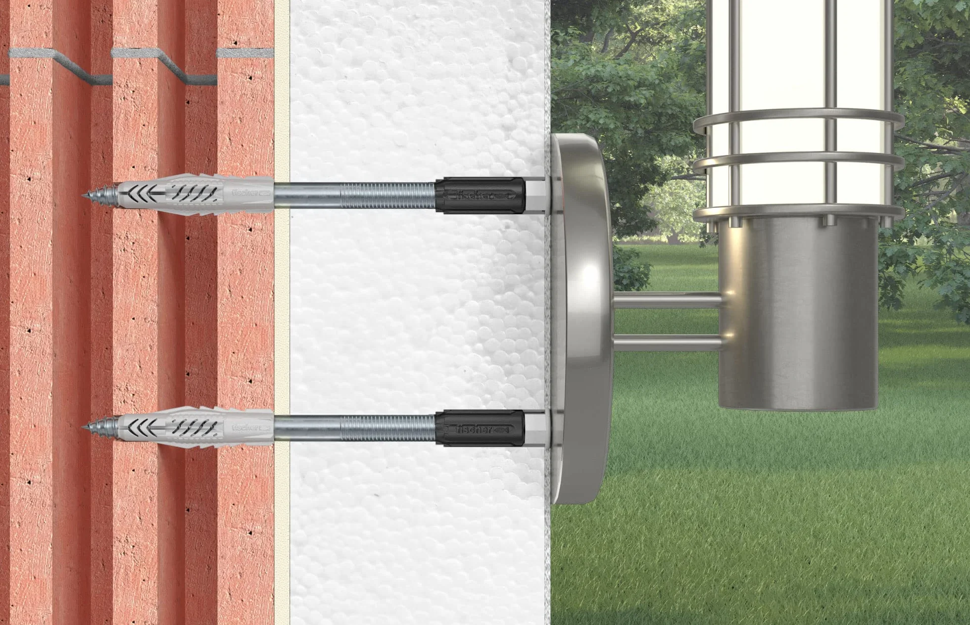 fischer System montażowy TherMax 8/120 M6 kotwy izolacyjne do zewnętrznych systemów izolacji termicznej