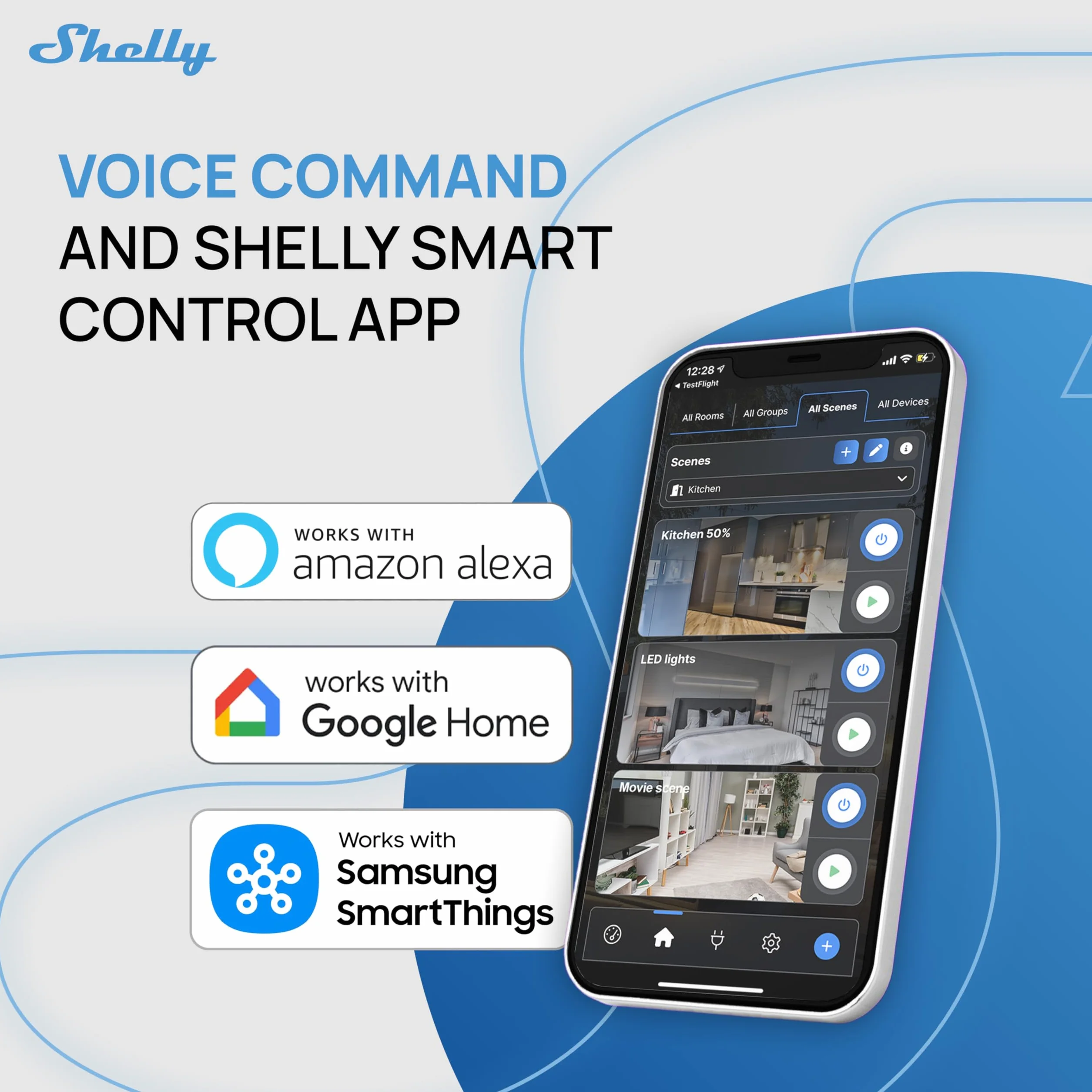 Shelly Outdoor Plug S – Zewnętrzne inteligentne gniazdo kompatybilne z Matter, 12 A (2500 W), IP44, Wi-Fi