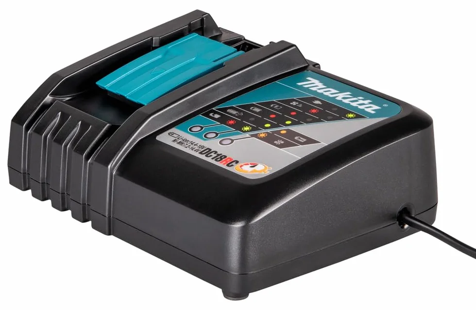 Makita DC18RC Ładowarka Akumulatora 240 V 14,4 V 18 V Czarny