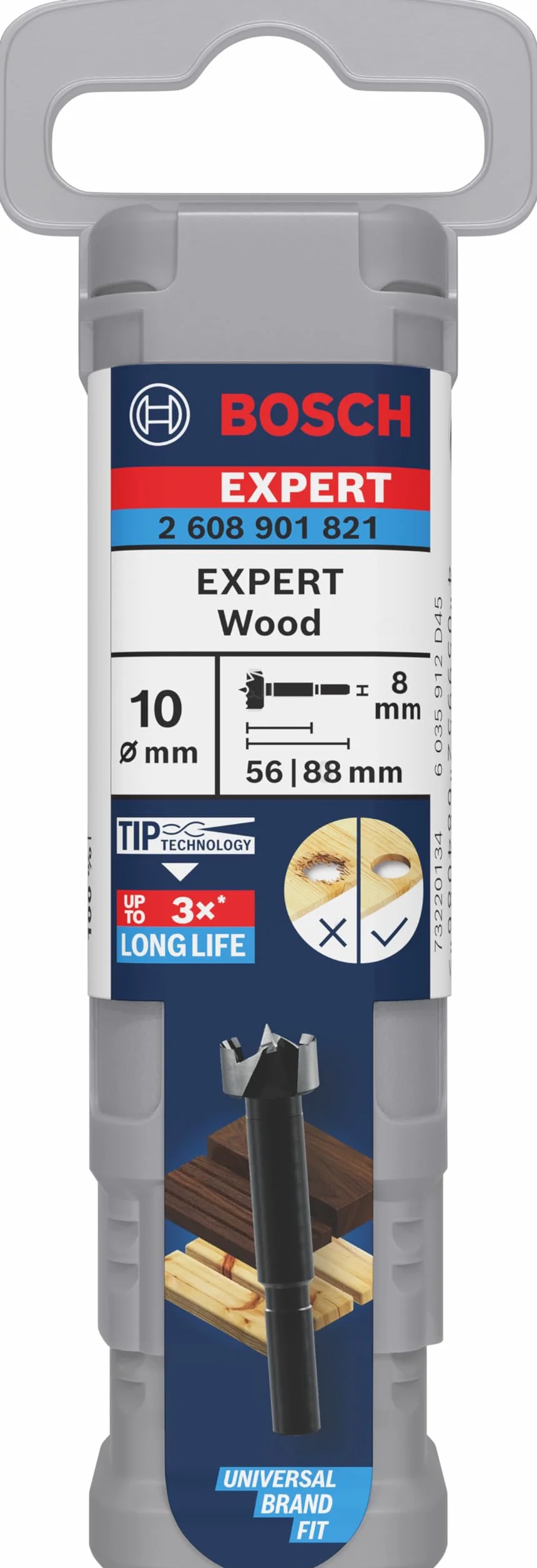 Bosch 1x Wiertło Forstner EXPERT Wood Ø 10,00 mm Professional