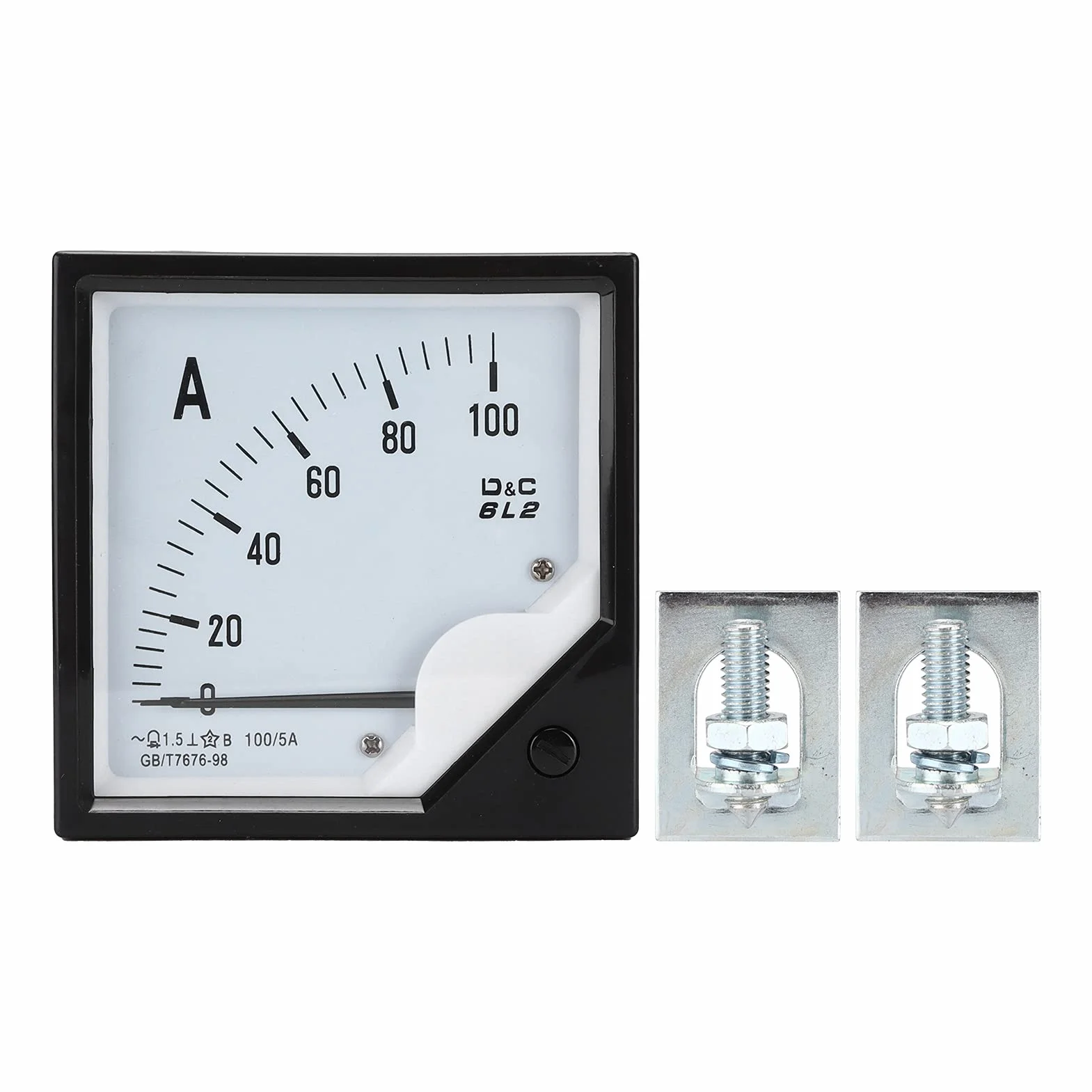 Amperomierz Analogowy DC AC 100A/5A Wyświetlacz Trendu 6 L2