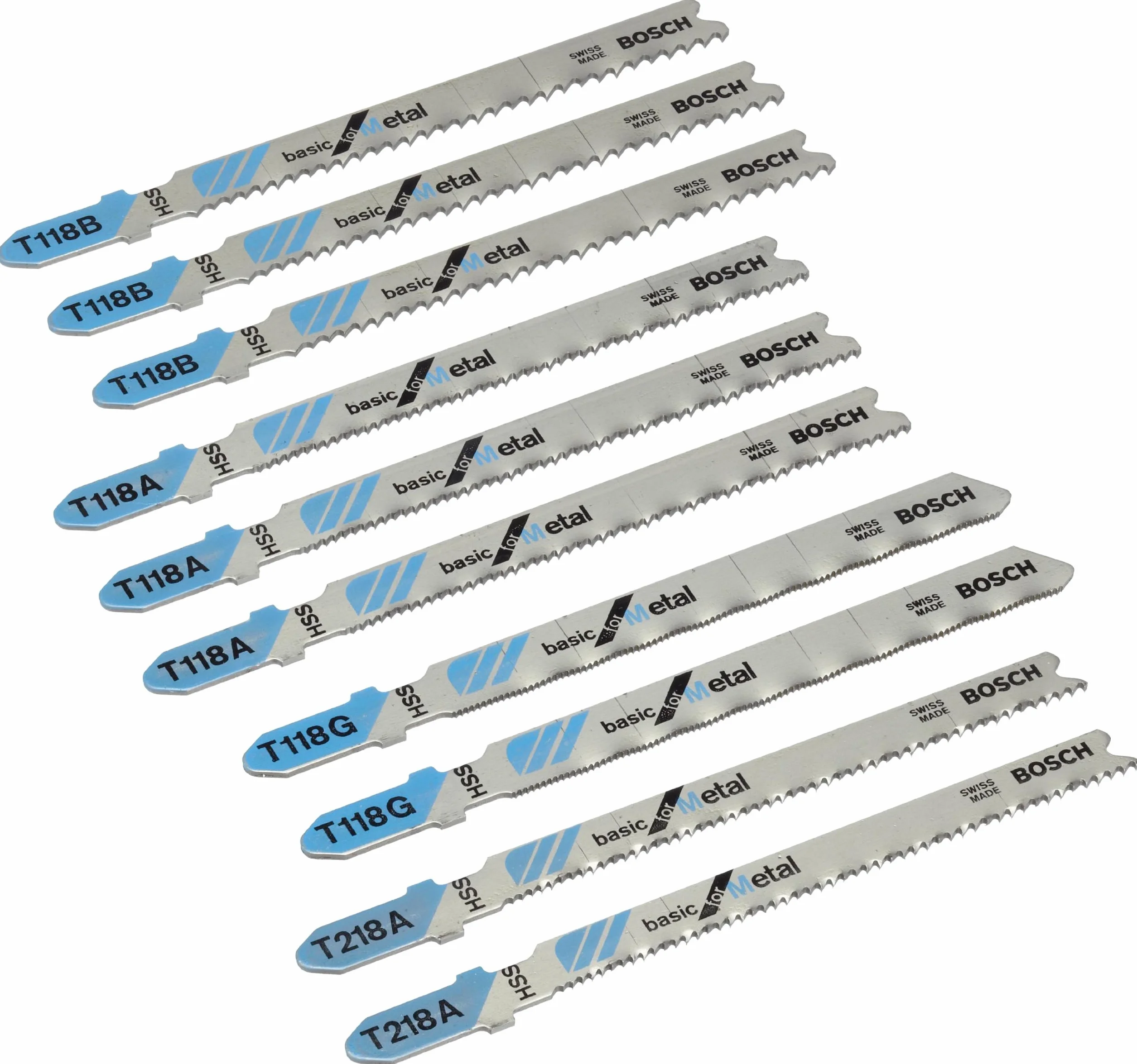Bosch Professional X-Pro Line JSB Set Basic for Metal 10pc
