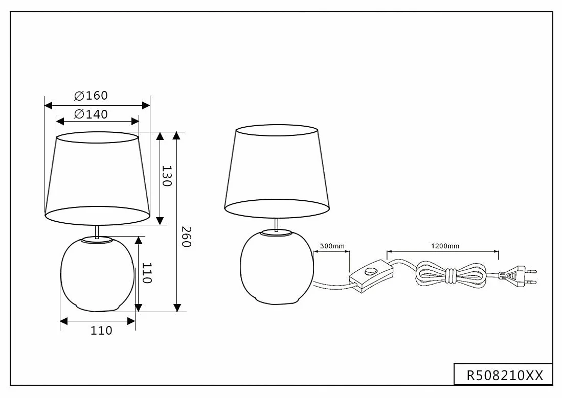 Reality Leuchten lampa stołowa Sophia R50821015 ceramika złoty aksamitny abażur E14 16 cm