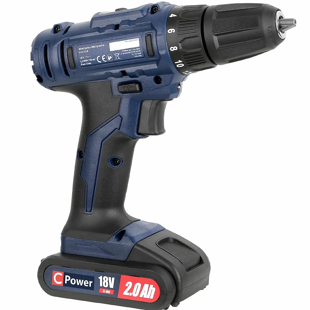 Wiertarko-wkrętarka CELMA C-Power D18V2A 18 V
