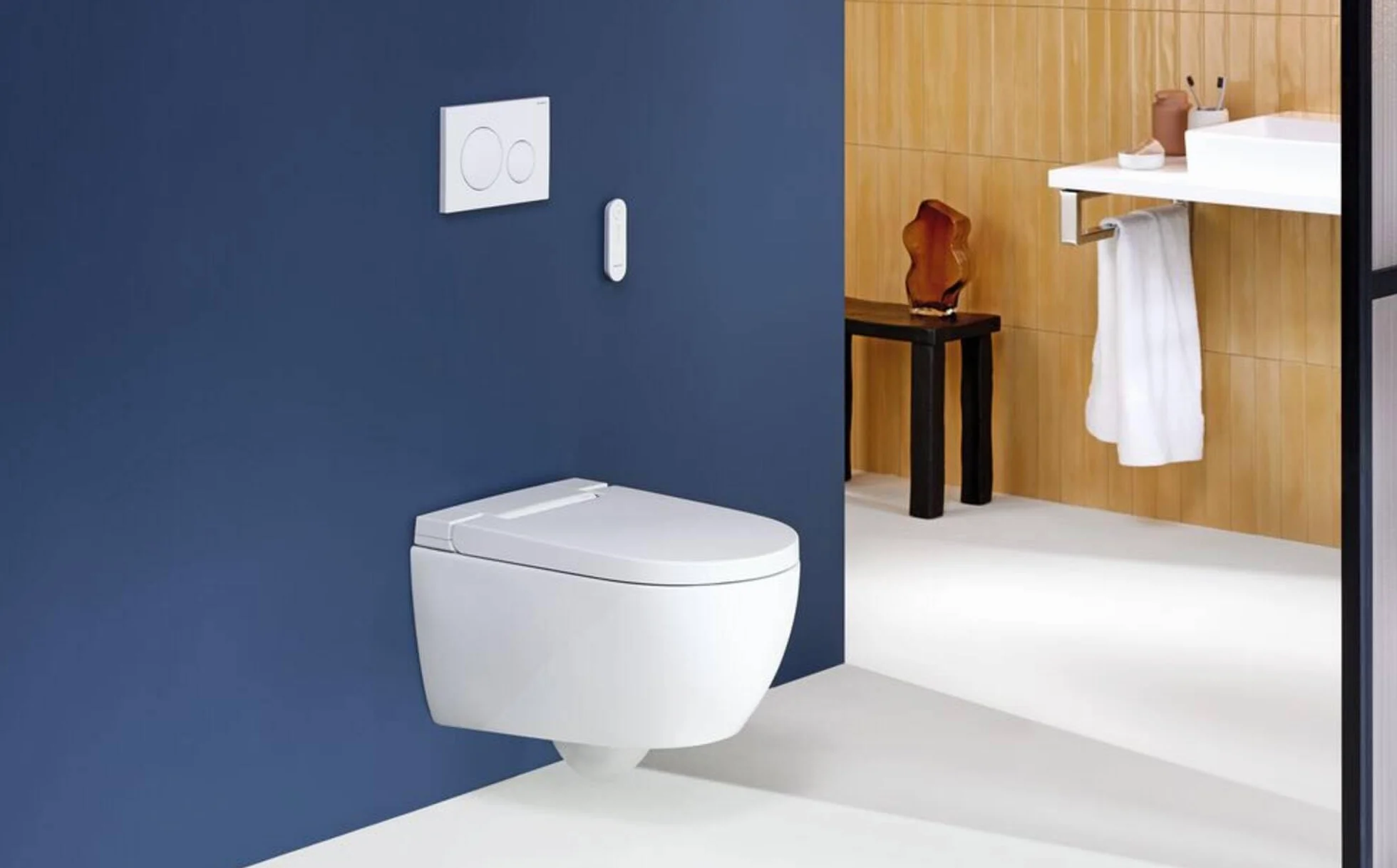 Geberit Aquaclean Alba toaleta prysznicowa 38 x 57 x 41 cm biała keratect