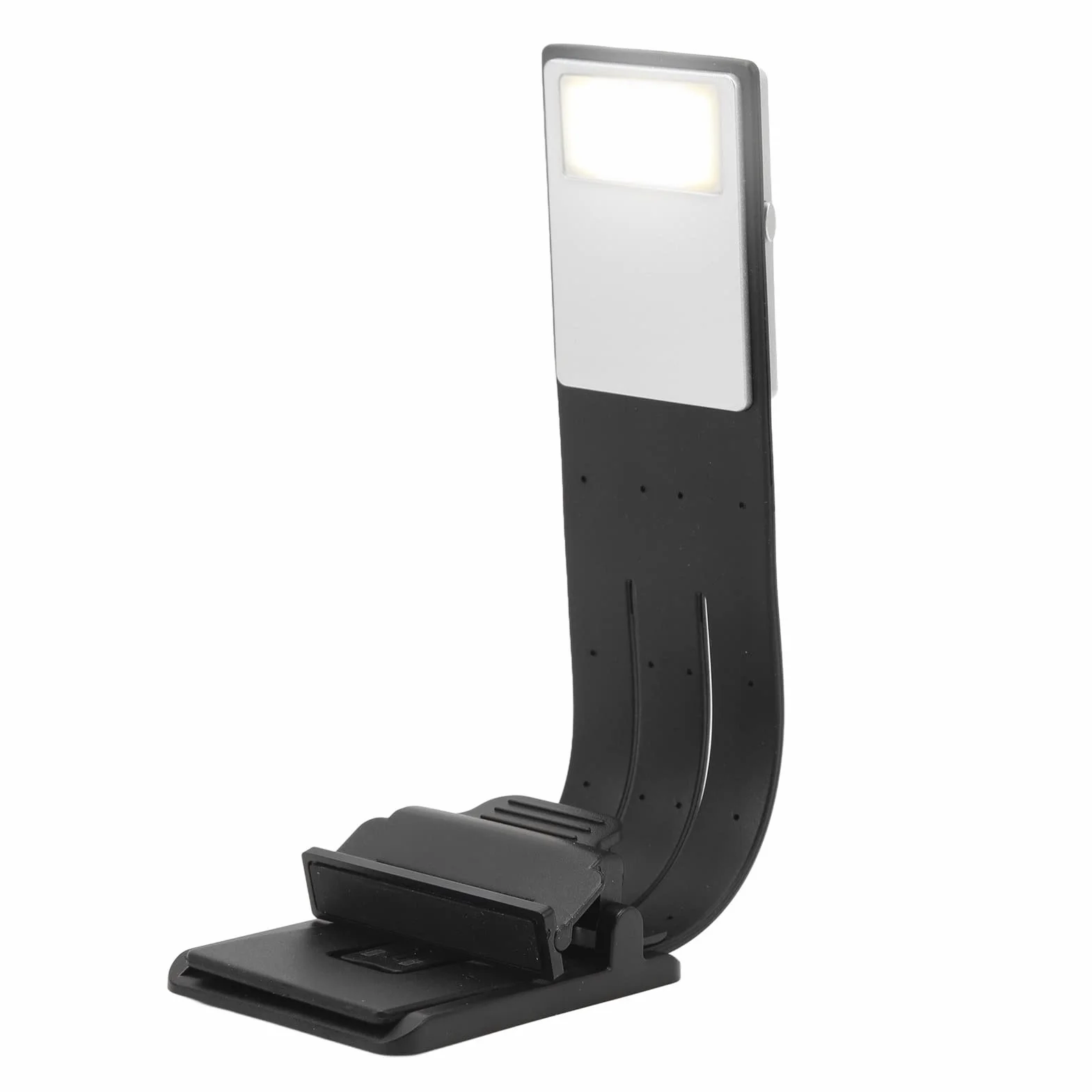 Akozon Clip Book Read Light 3 Temperatura Barwowa Kabel USB Ściemniająca Lampka do Czytania