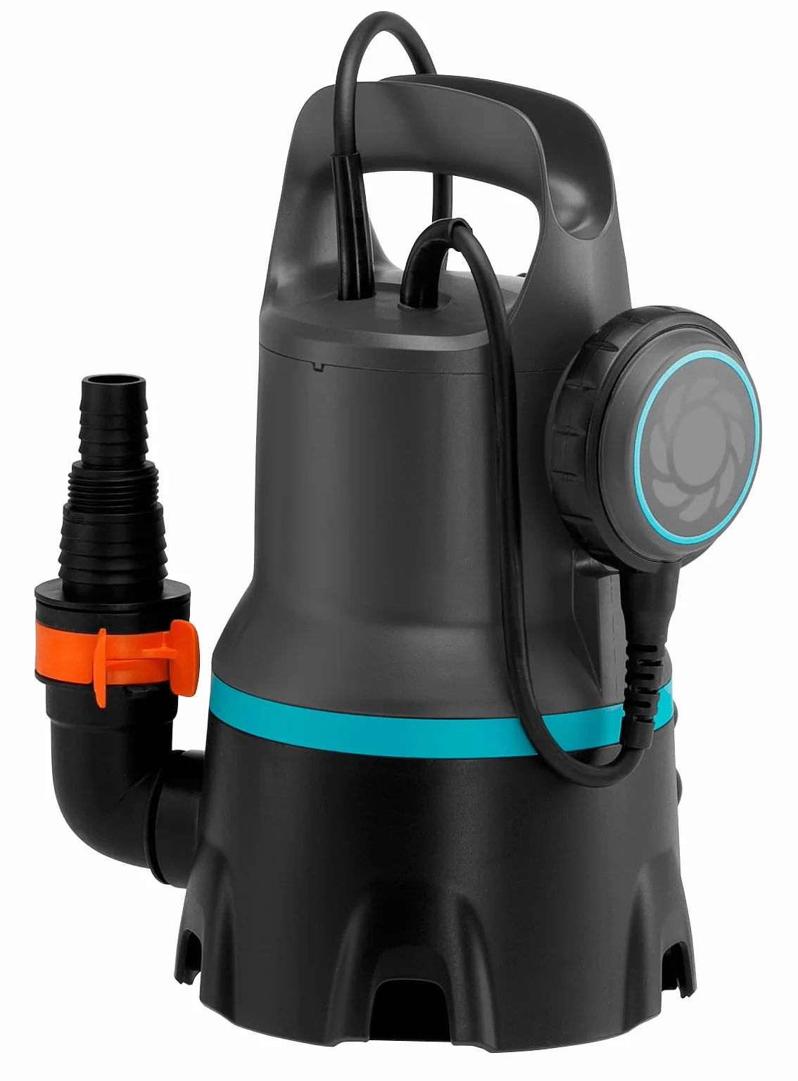 Gardena pompa zanurzeniowa 9000 l/h 300 W 25 mm cząstki brudu automatyczna wyłącznik pływakowy 9040-20