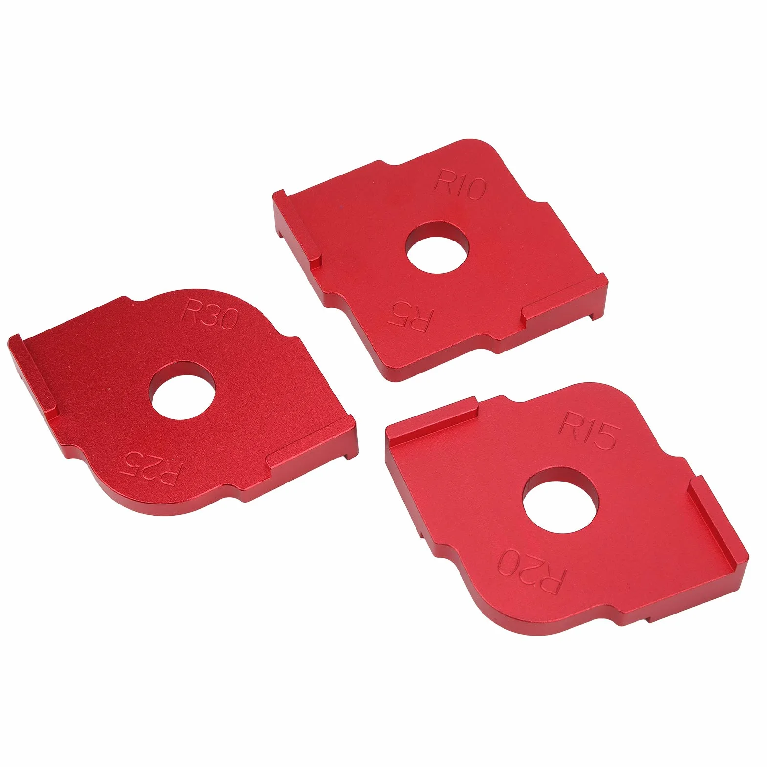 Szablony do frezowania promieniowego Quick-Jig R5 R10 R15 R20 R25 R30 ze stopu aluminium