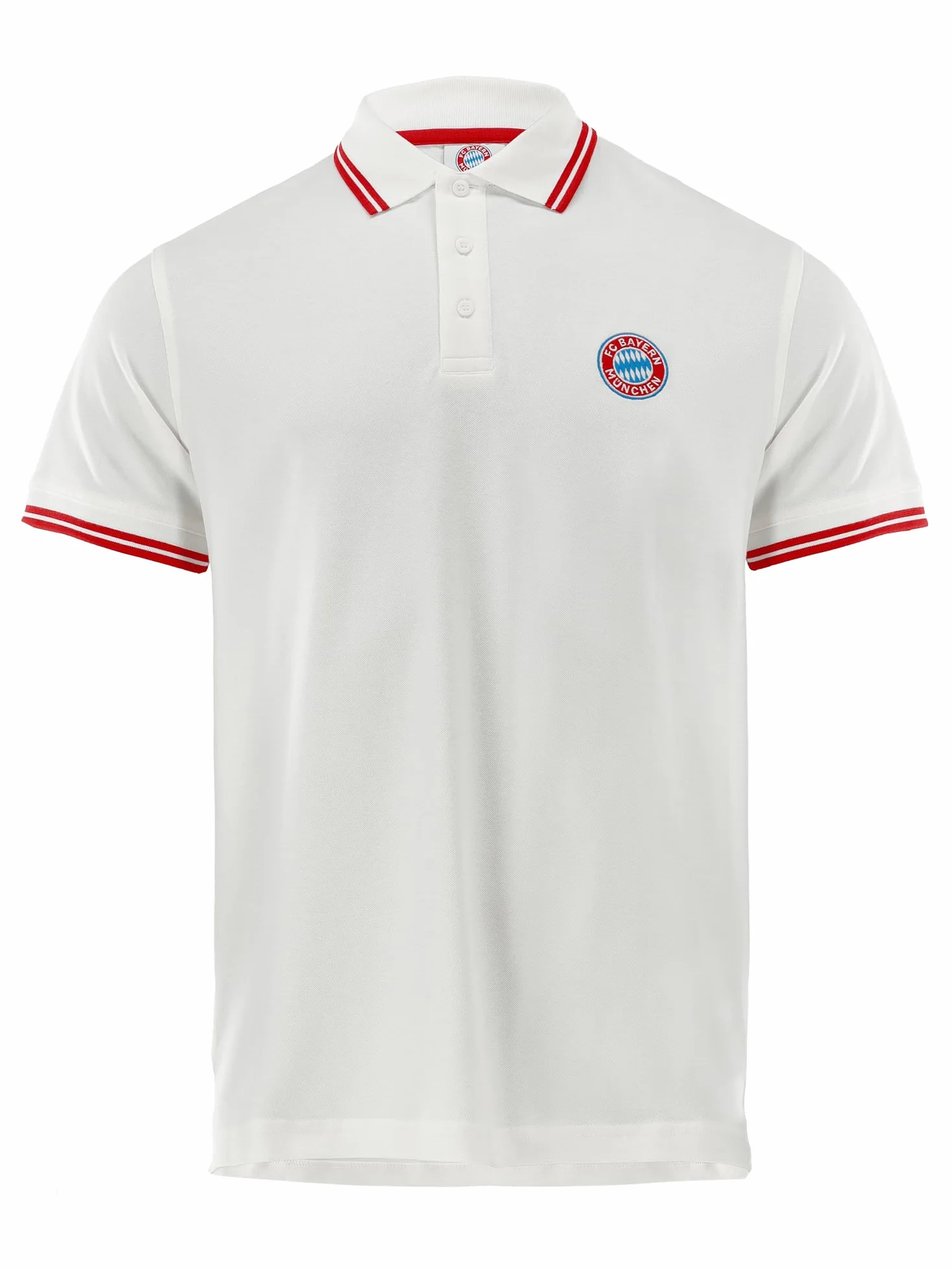 FC Bayern München Koszulka polo Essential, męska, granatowa, biała lub czerwona