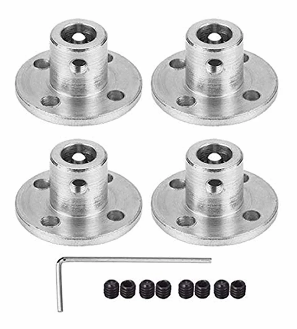 Złączki kołnierzowe 6 mm do sprzęgacza wału silników modelarskich