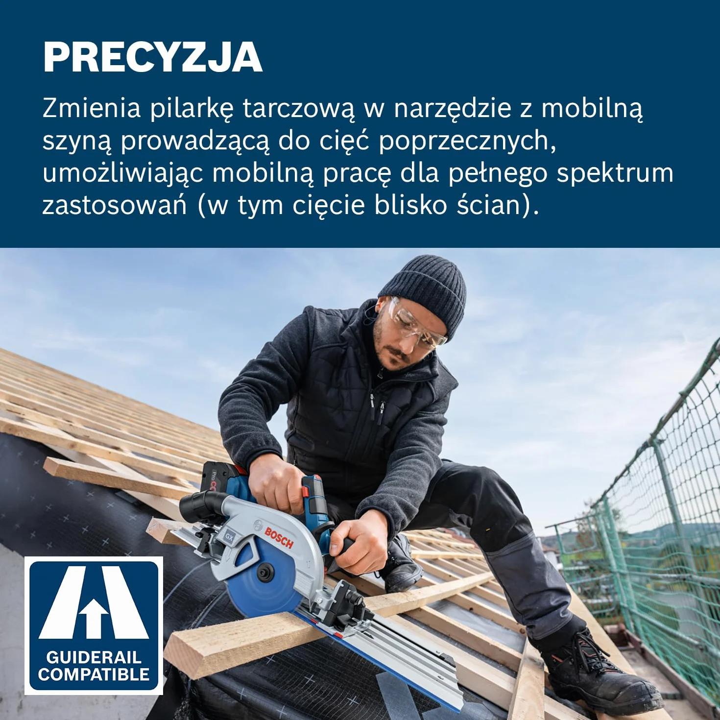 Bosch GKS 18V-57-2 GX akumulatorowa pilarka tarczowa 18 V L-BOXX