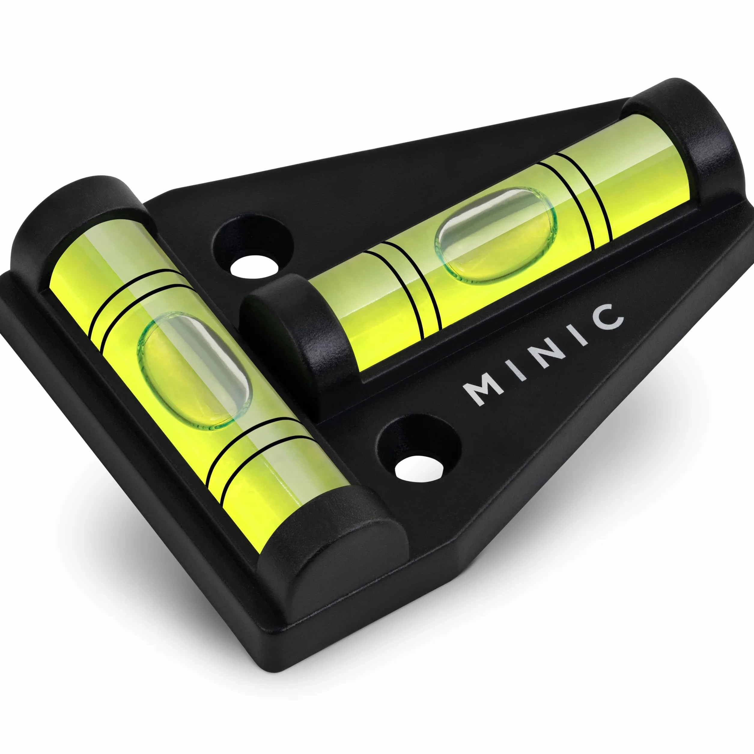 MINIC Magnetyczna poziomica przyczepa kempingowa - mini poziomica kamper - poziomica piramida - mała poziomica z magnesem - Magnetyczna poziomica T - poziomica do kampera