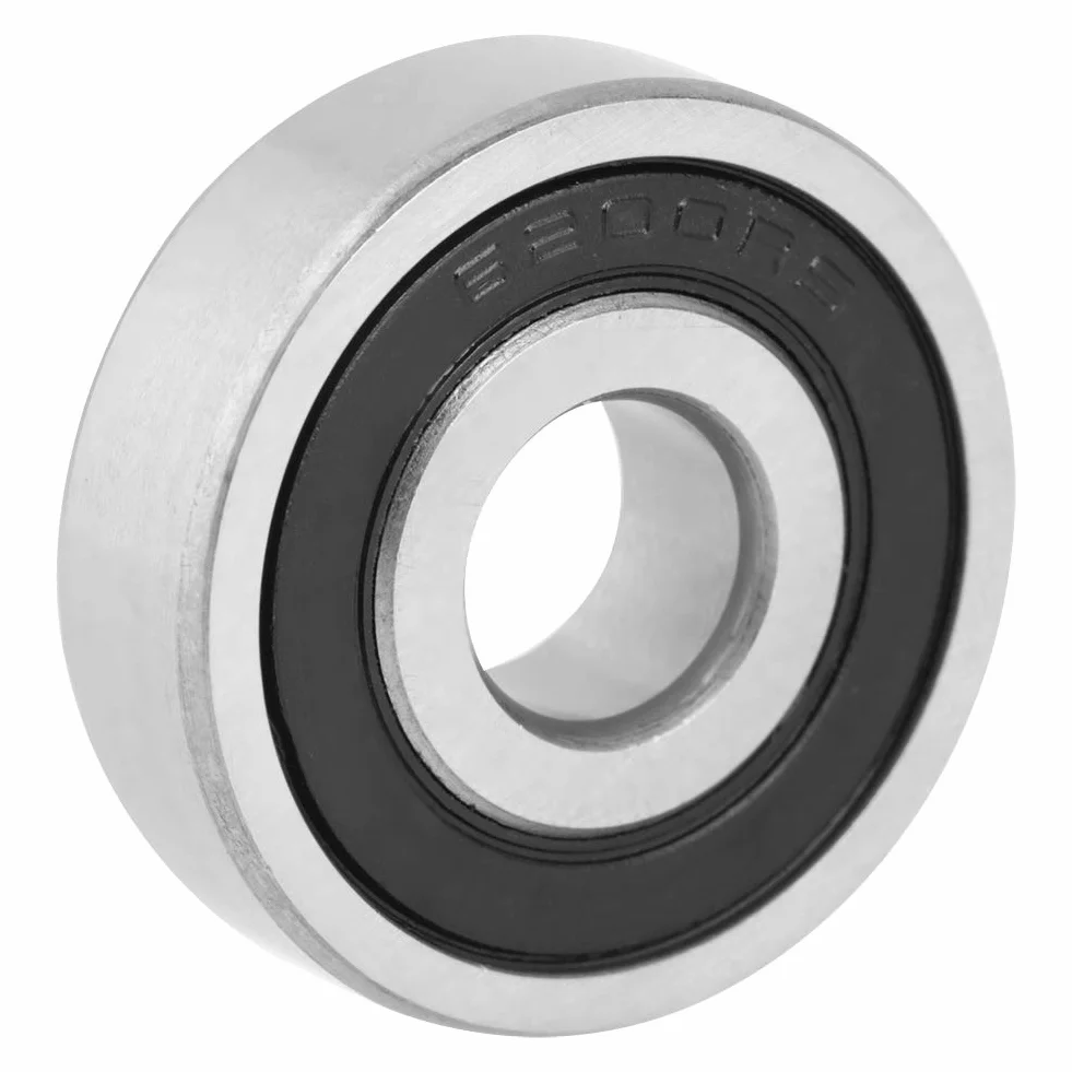 Łożysko kulkowe 6200-2RS 10x30x9 mm gumowa uszczelka miniaturowe łożysko