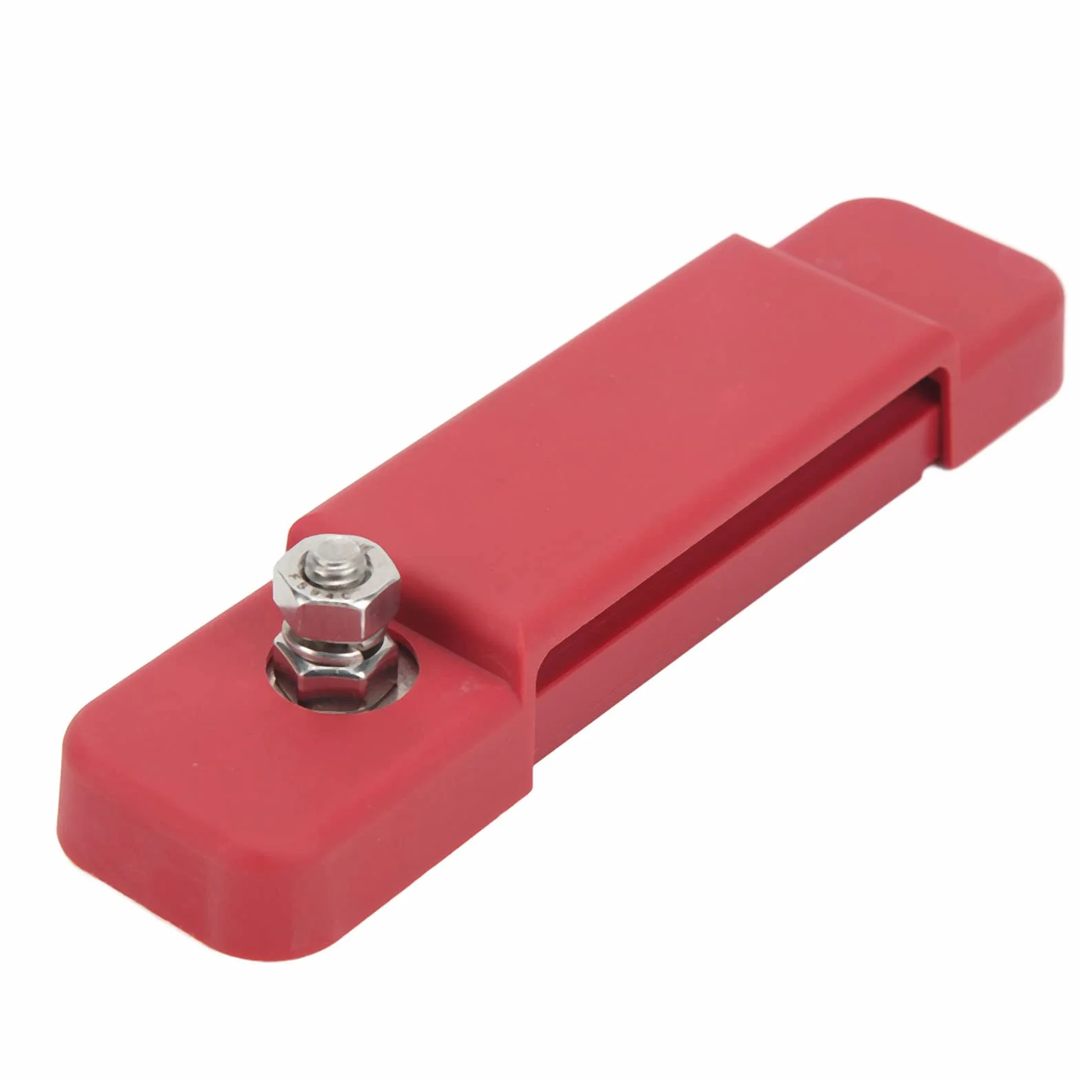 Listwa Zaciskowa Szyny Zbiorczej 12V 12 Terminal Dystrybucyjny 180A Marine Supply Busbar z 16 Pierścieniowymi Terminalami Czerwony