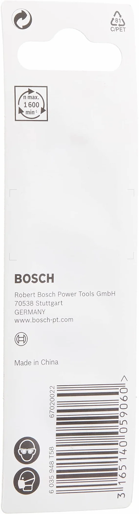 Bosch Professional Spiralne Wiertła do Drewna Ø 3 x 33 x 61 mm