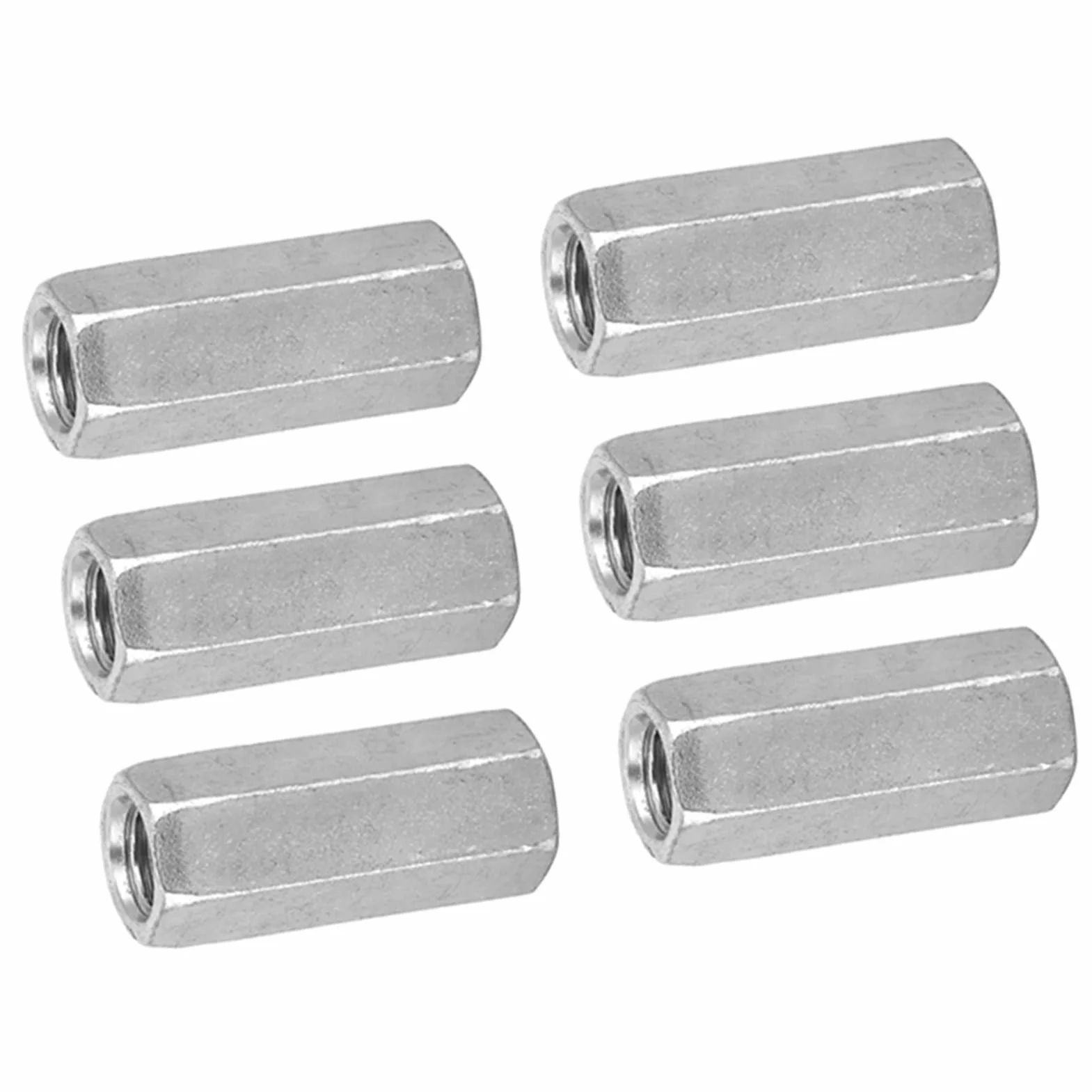 Nakrętki Sześciokątne Samohamowne M8 x 30 mm Stal Węglowa Ocynkowana Komplet 10 Sztuk