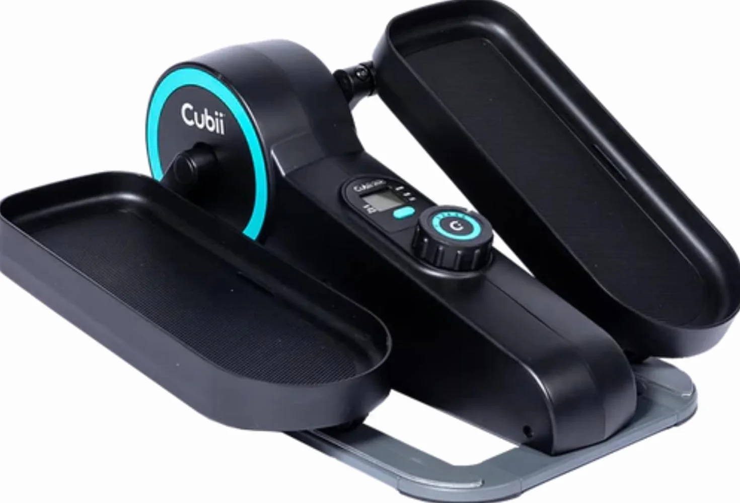 Maszyna eliptyczna Cubii Move - mini rower treningowy, urządzenie do ćwiczeń pod biurkiem z ekranem LCD, regulowany opór, ćwiczenie nóg w pozycji siedzącej dla osób starszych, praca w domu