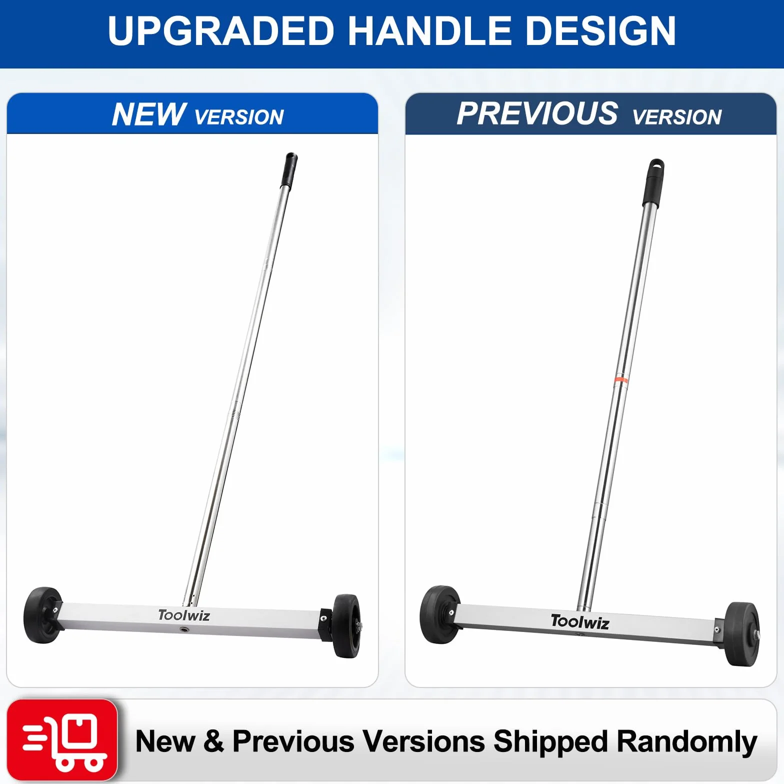 Toolwiz Zamiatarka magnetyczna 43,2 cm 4 kg z teleskopowym uchwytem