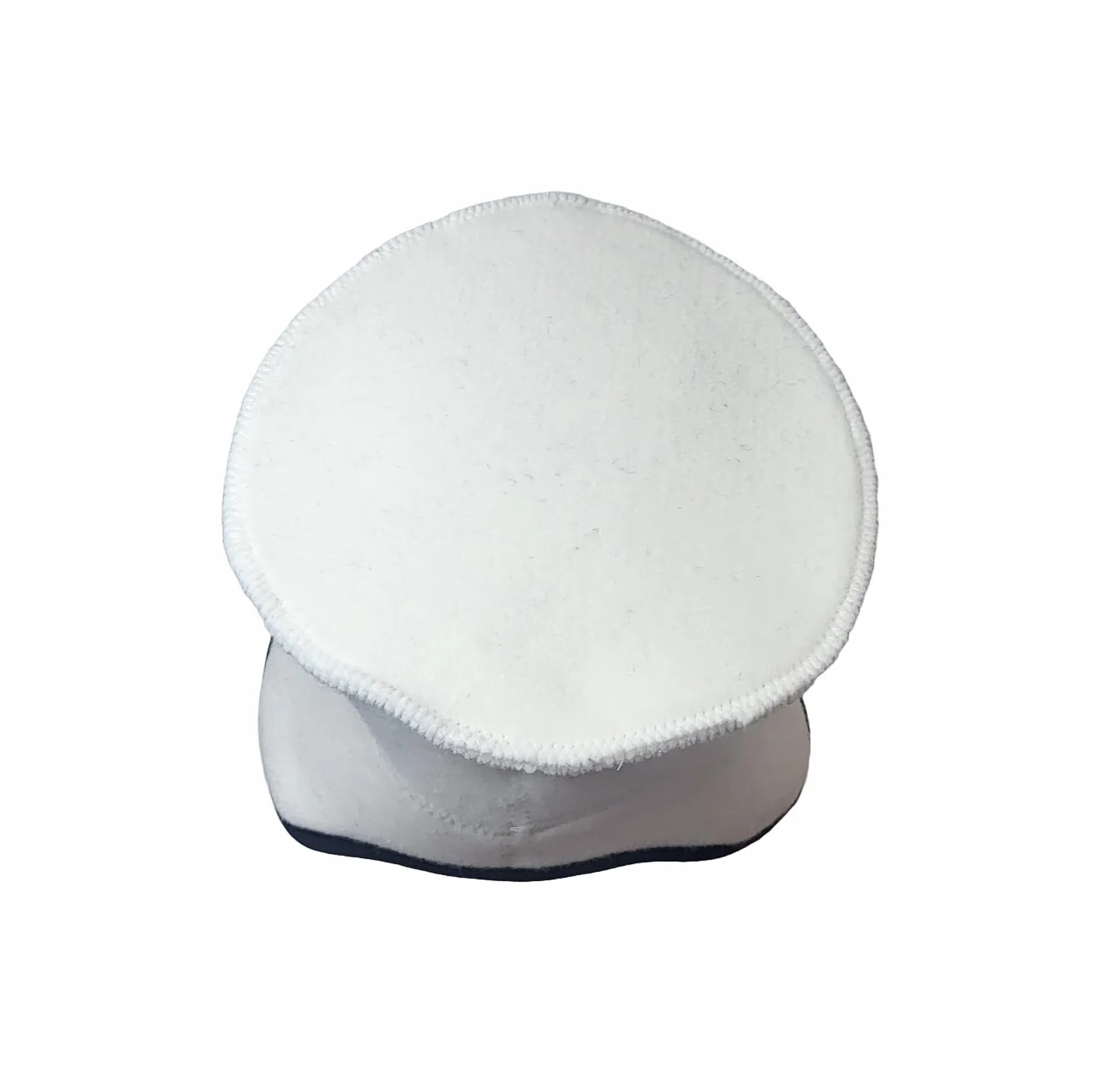 Czapka do sauny Kapitan 100% wełna filcowa Banya z haftem, ręcznie robiona, grubość 6 mm, ochrona przed przegrzaniem