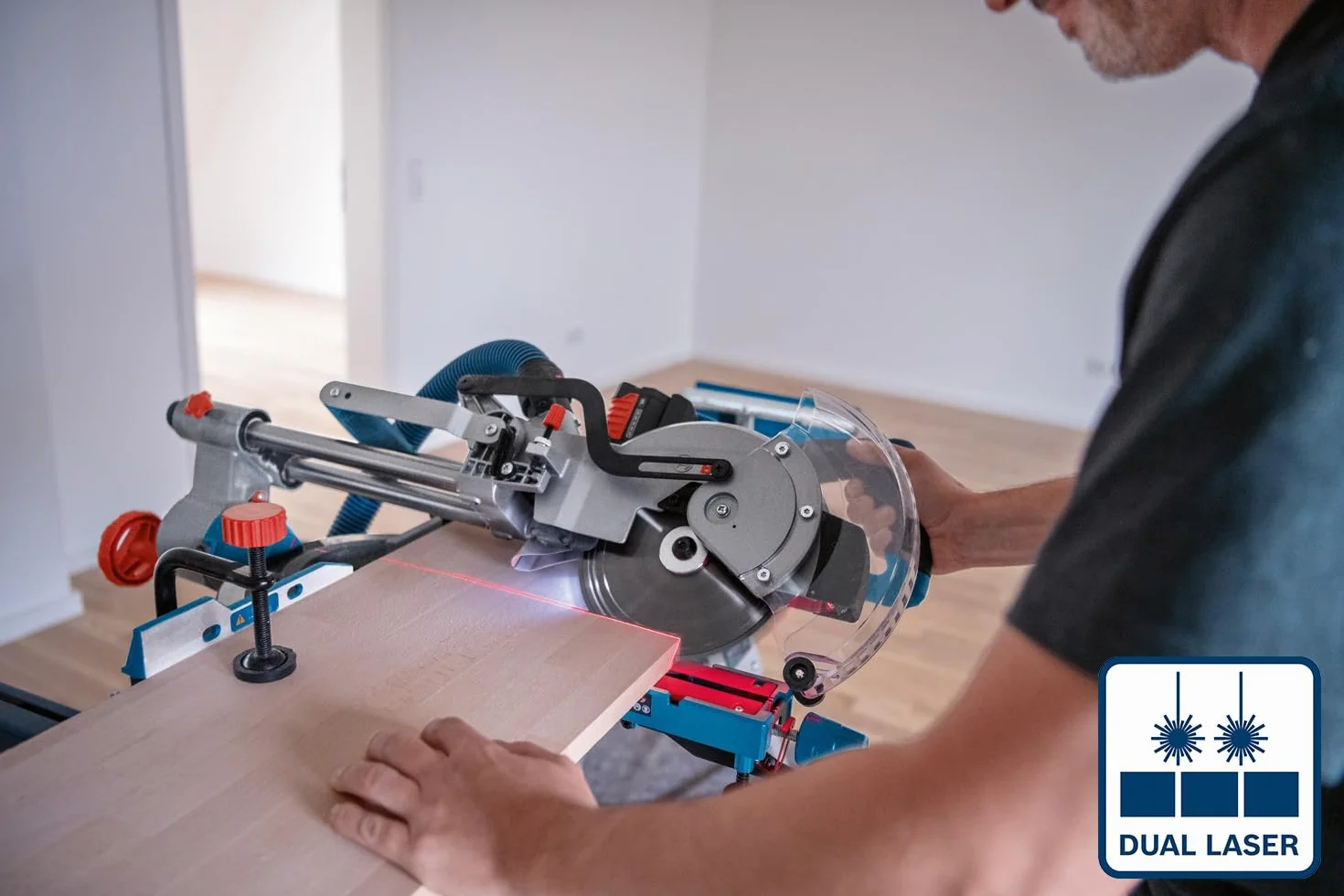 Bosch Professional GCM 18V-216 D akumulatorowa ukośnica BITURBO 18V 66x305 mm