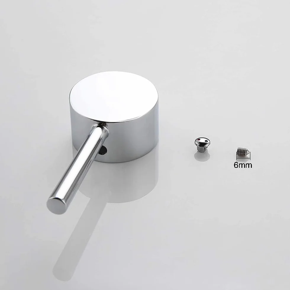 Uchwyt do kranu z wkładem 40 mm metalowy chromowany