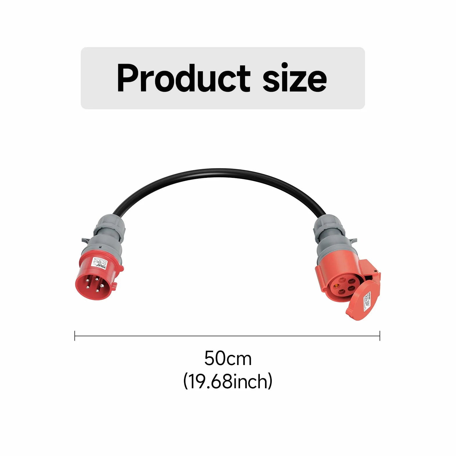 Adapter CEE 32A na 16A 3-Fazowy 400V IP44