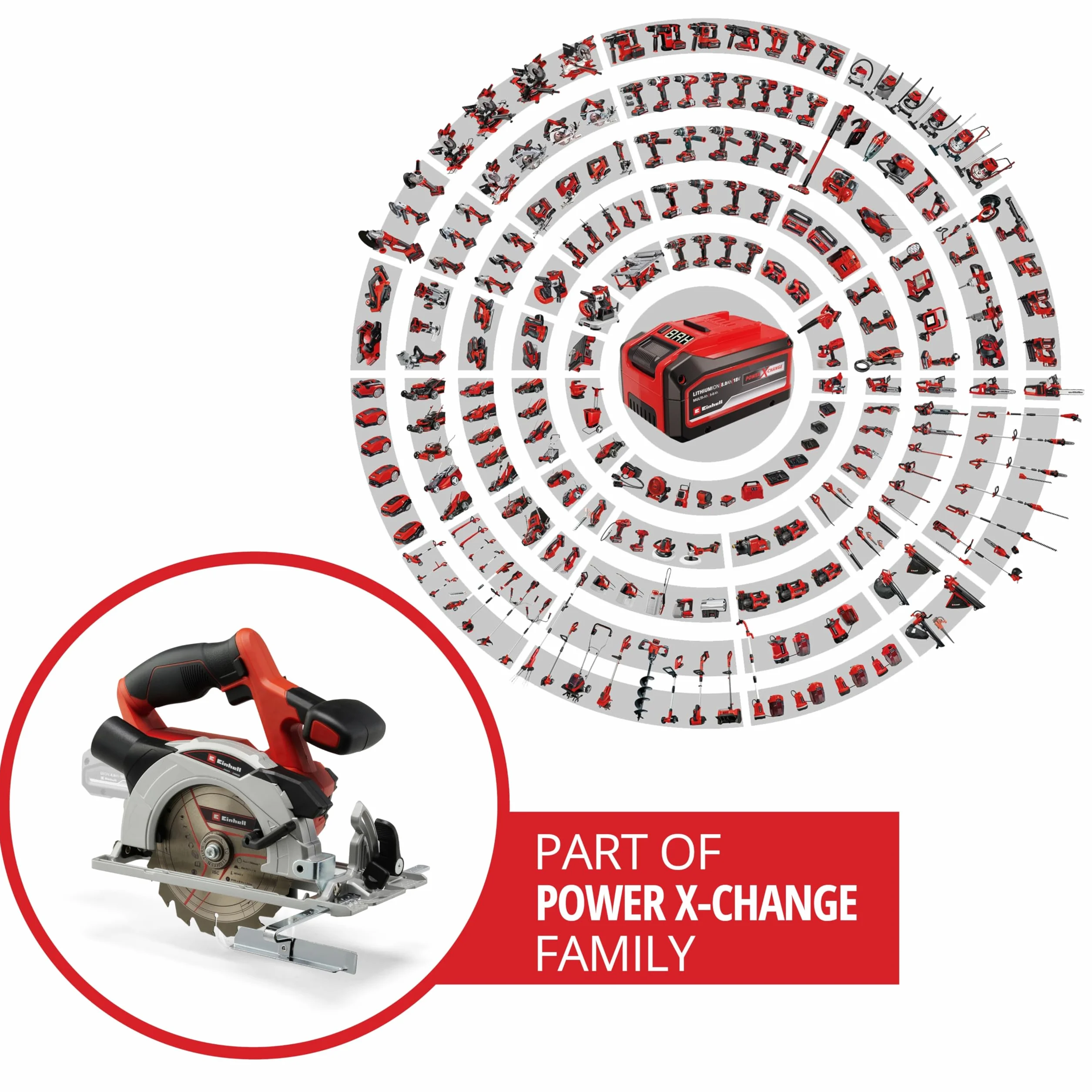 Einhell TE-CS 18/150 Li-Solo Akumulatorowa pilarka tarczowa 18V Li-ion