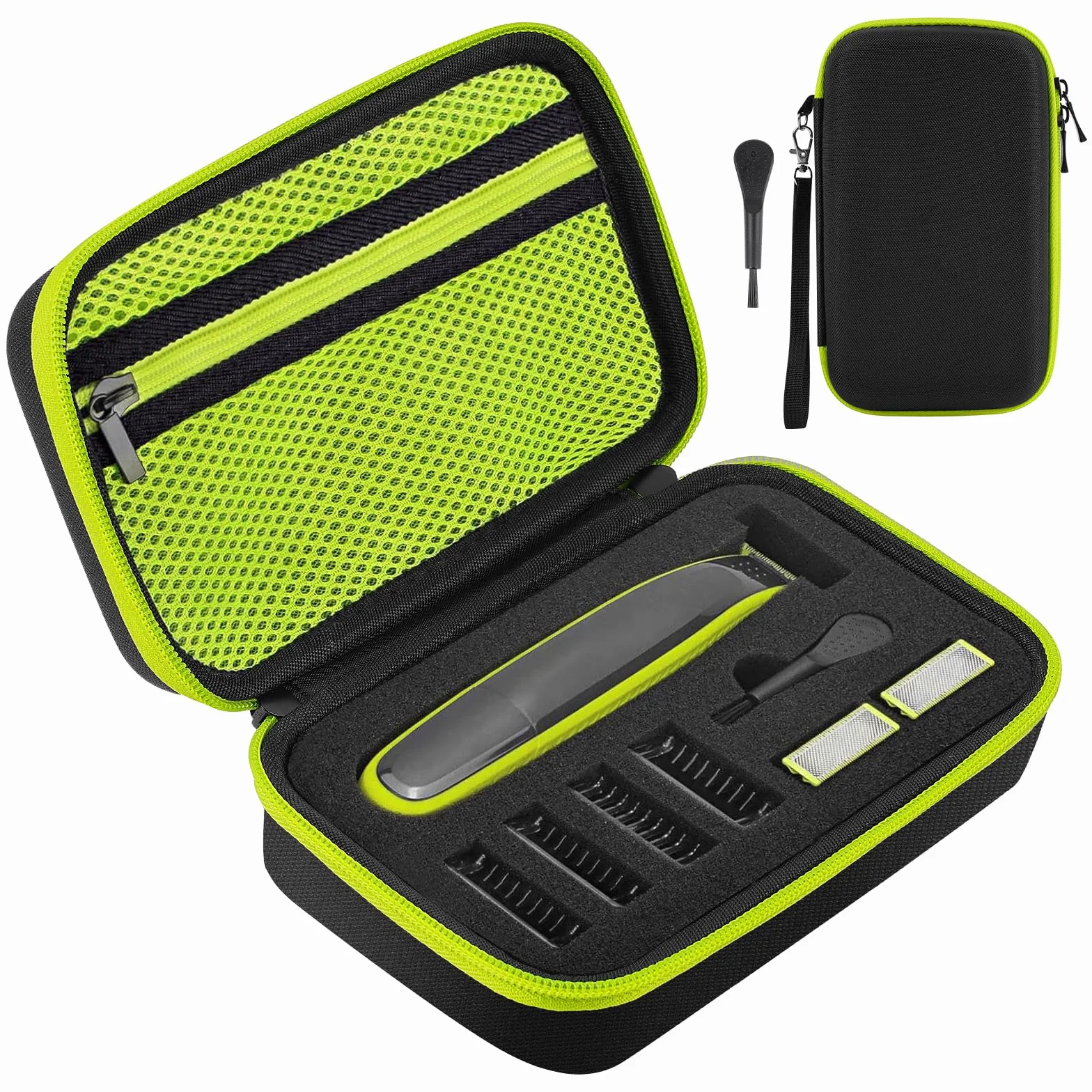 Etui na Philliips O Blade QP2520/30/70/90, QP2620/30, QP2724, QP2824/30/34, QP6550 pokrowiec ochronny na golarkę elektryczną, twarda obudowa EVA z gąbką