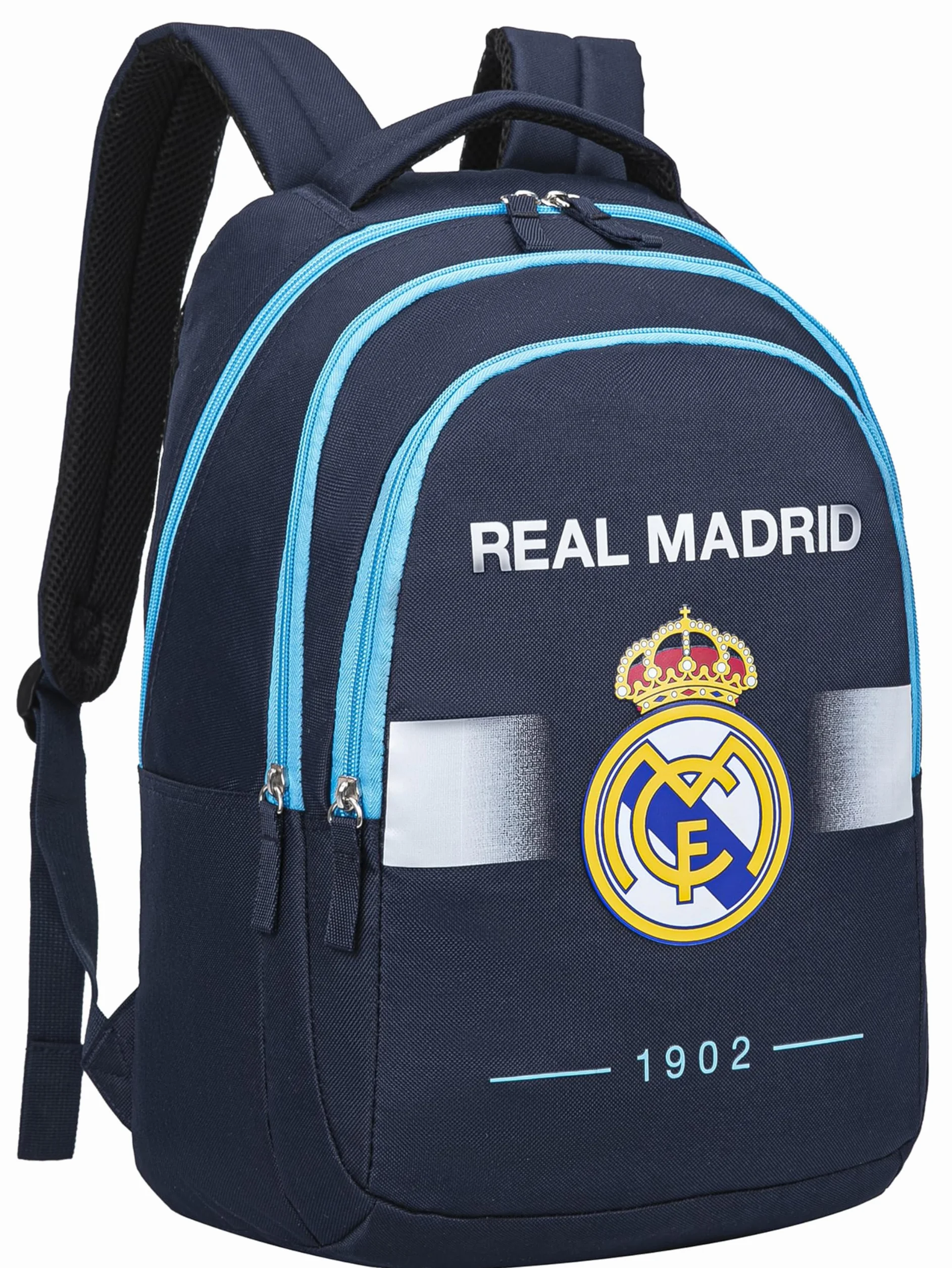 Real Madrid Real plecak szkolny 3 przegródki – Oficjalna kolekcja